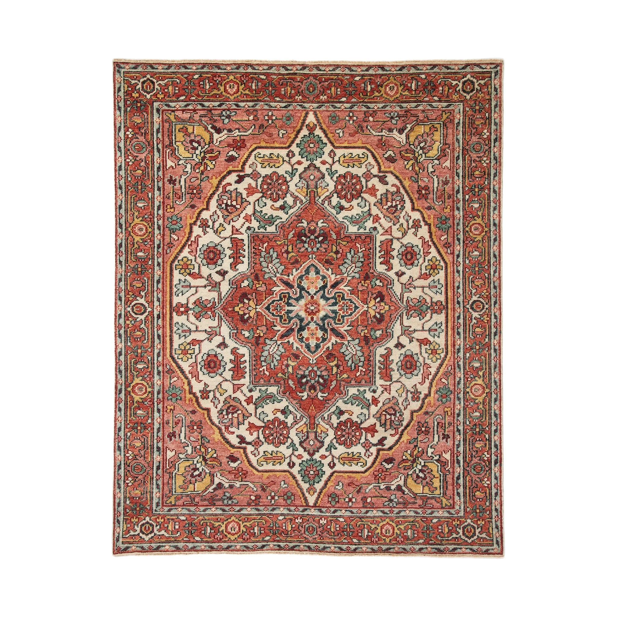 Rosella Medallion Wool Rug - Image 16