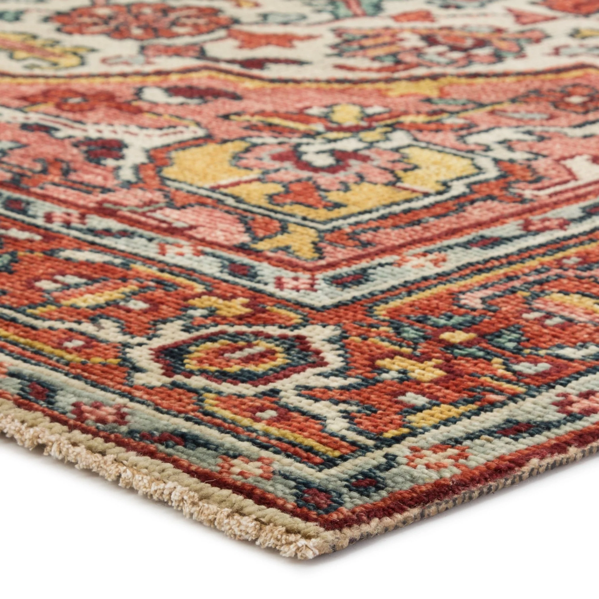 Rosella Medallion Wool Rug - Image 18