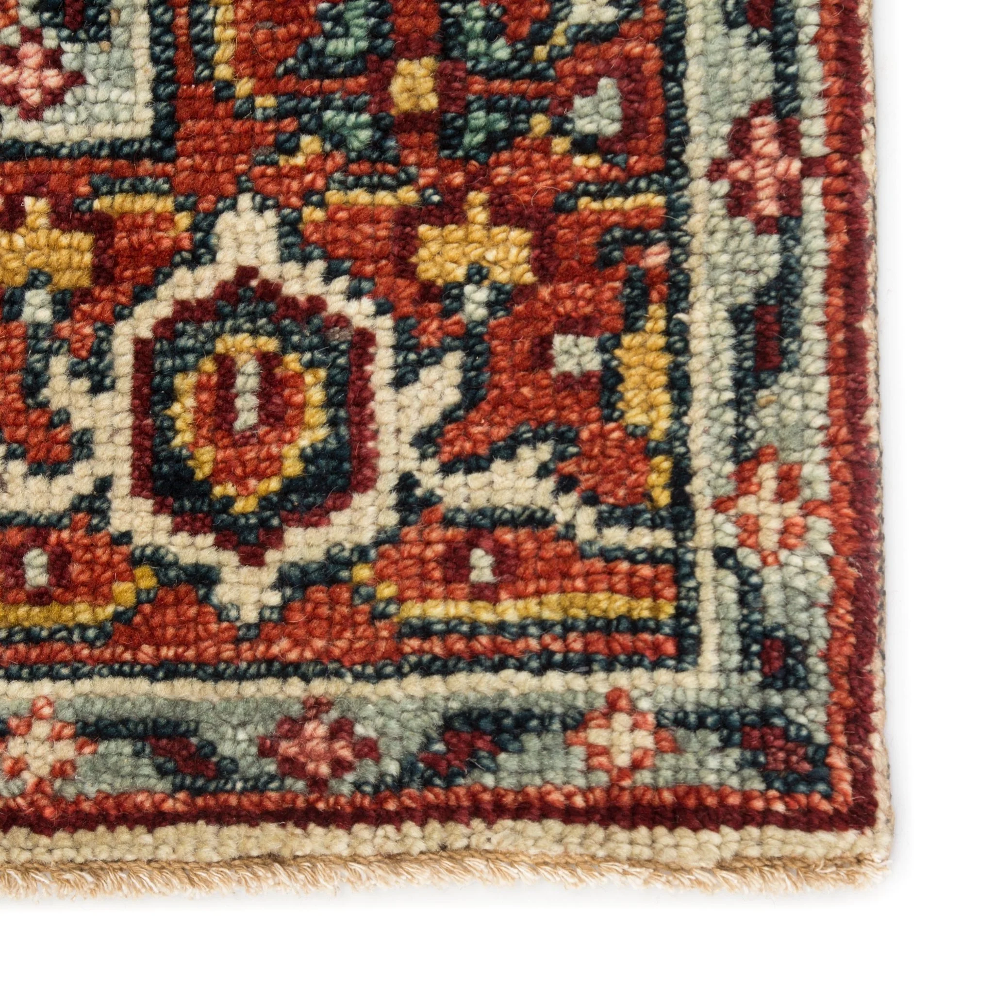 Rosella Medallion Wool Rug - Image 5
