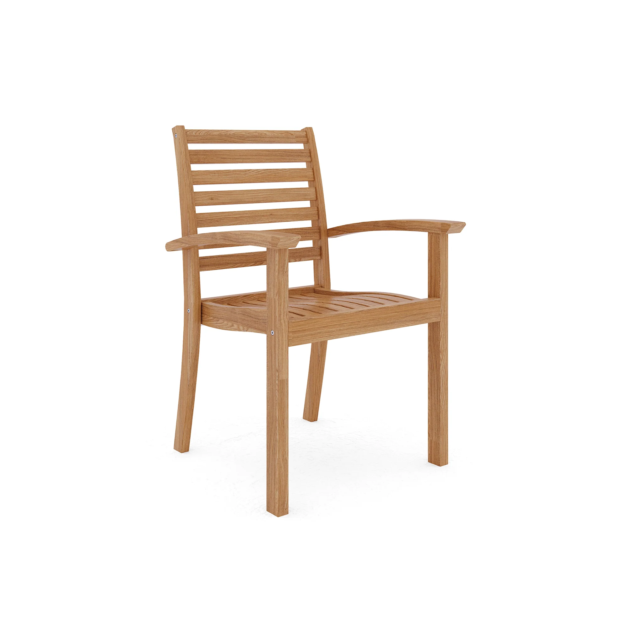 Roviano Teak Stacking Chair - Set of 4