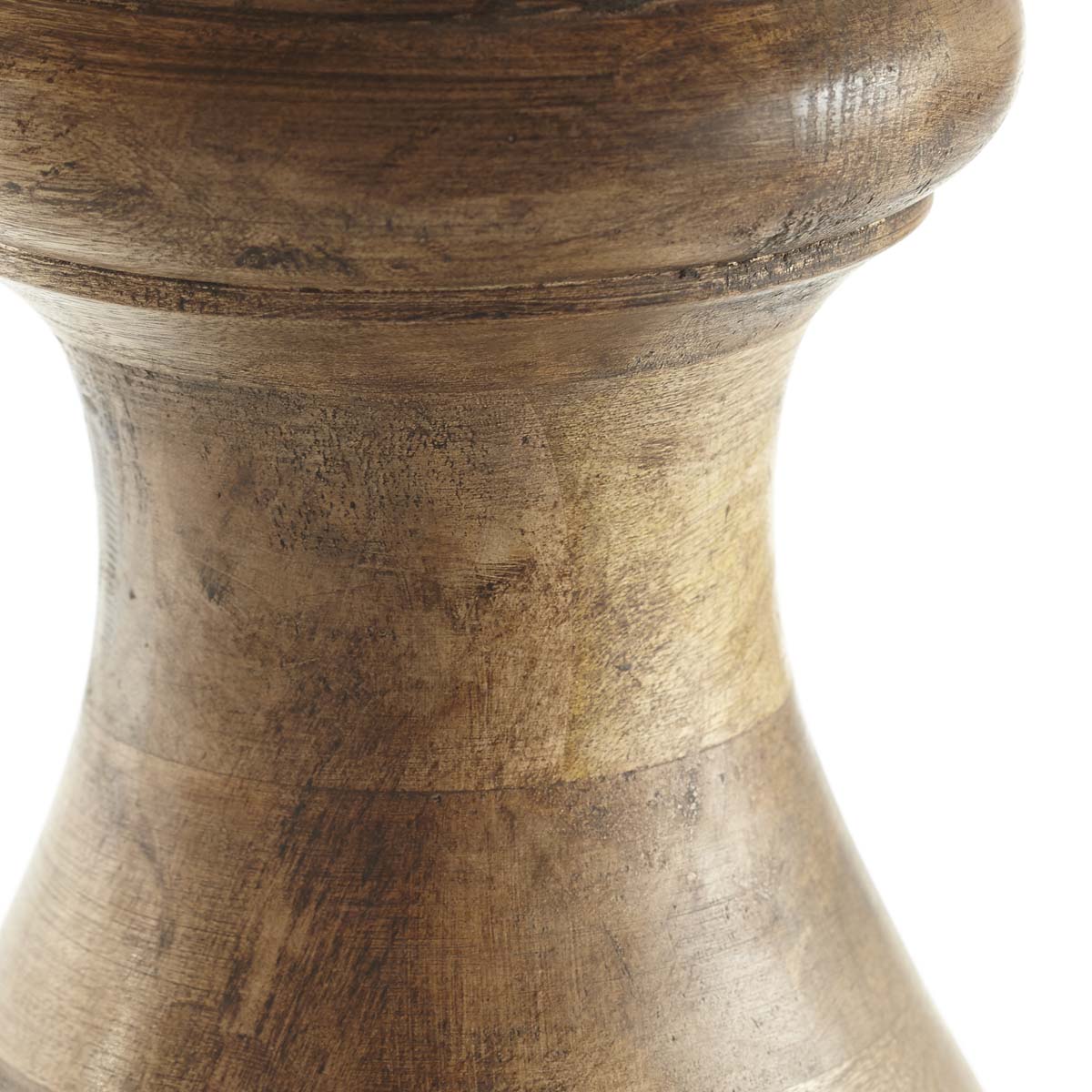 Rustic Pedestal Dining Table - Image 6