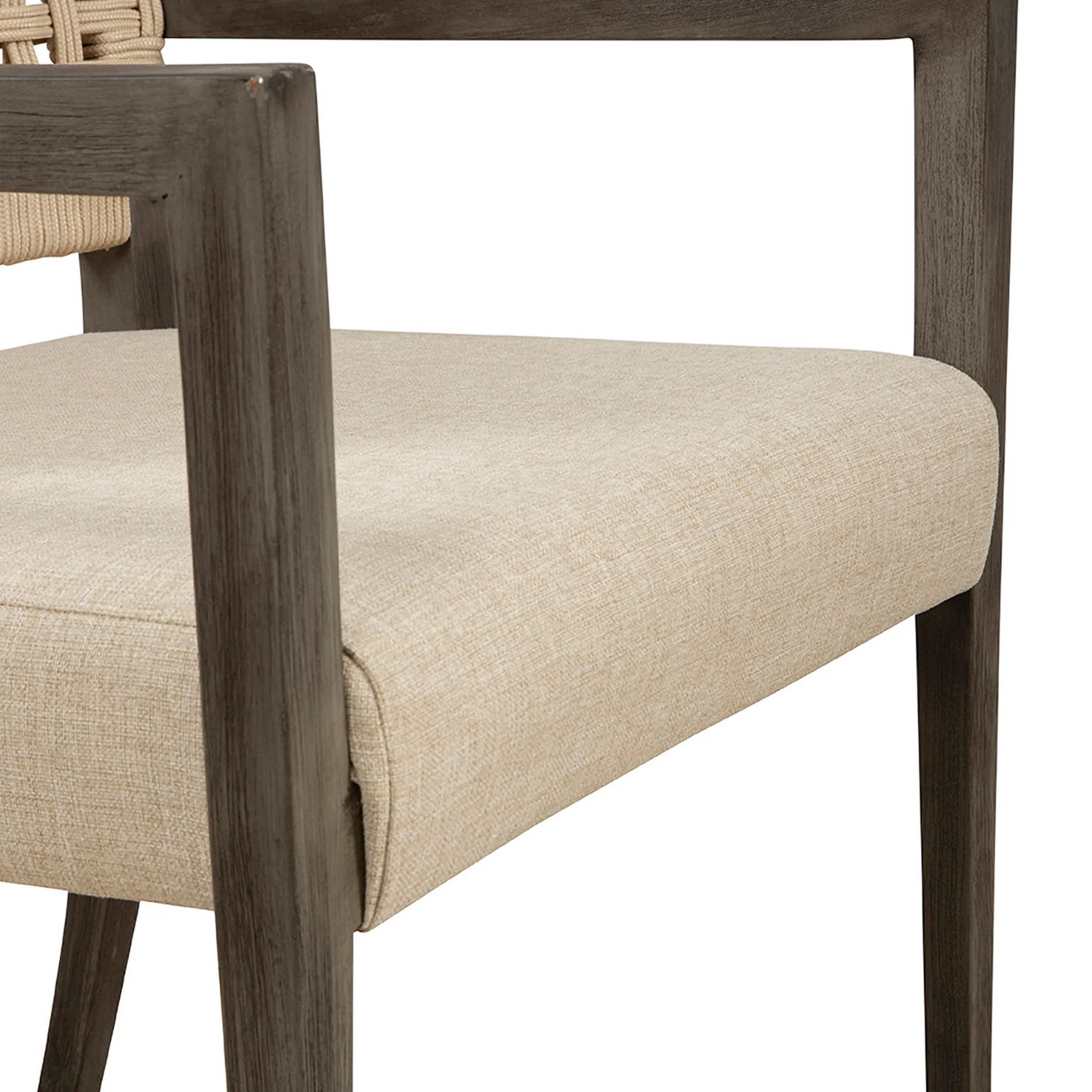 Saluzzo Woven Rope Arm Chair - Image 7