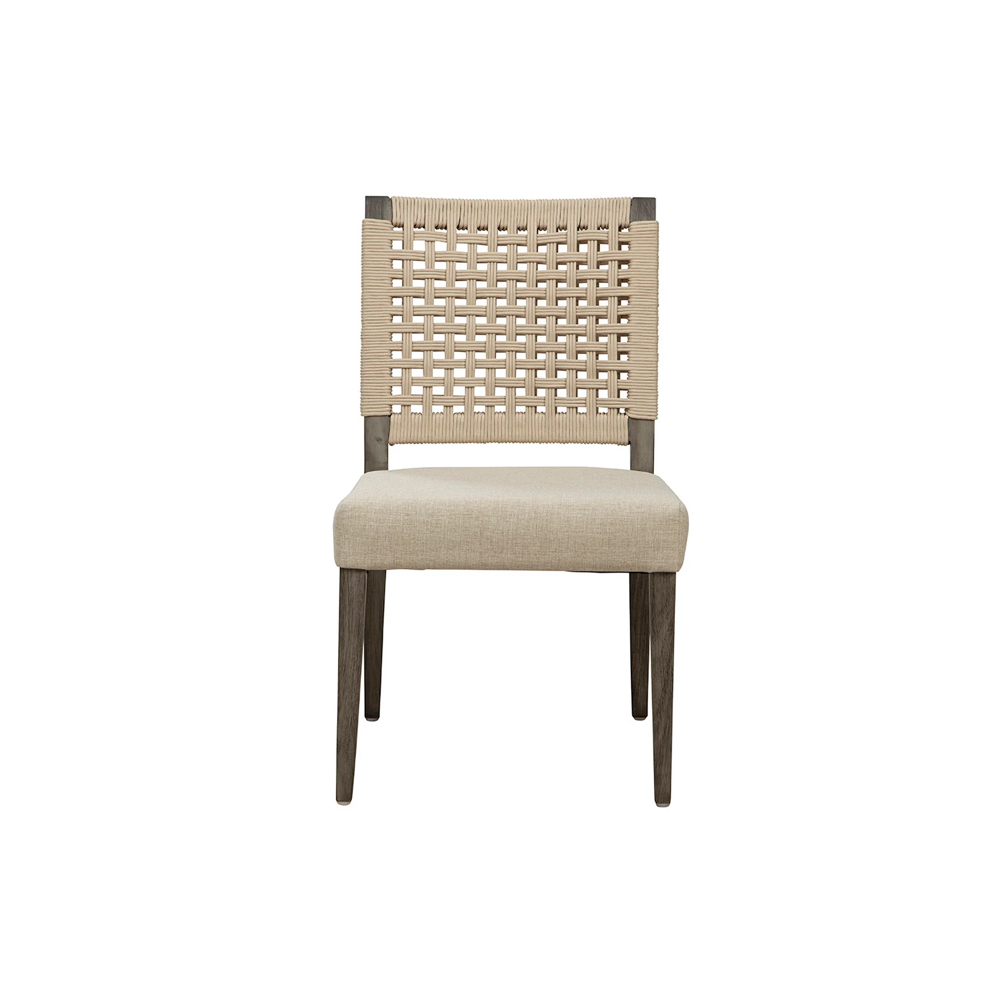 Saluzzo Woven Rope Side Chair - Image 2