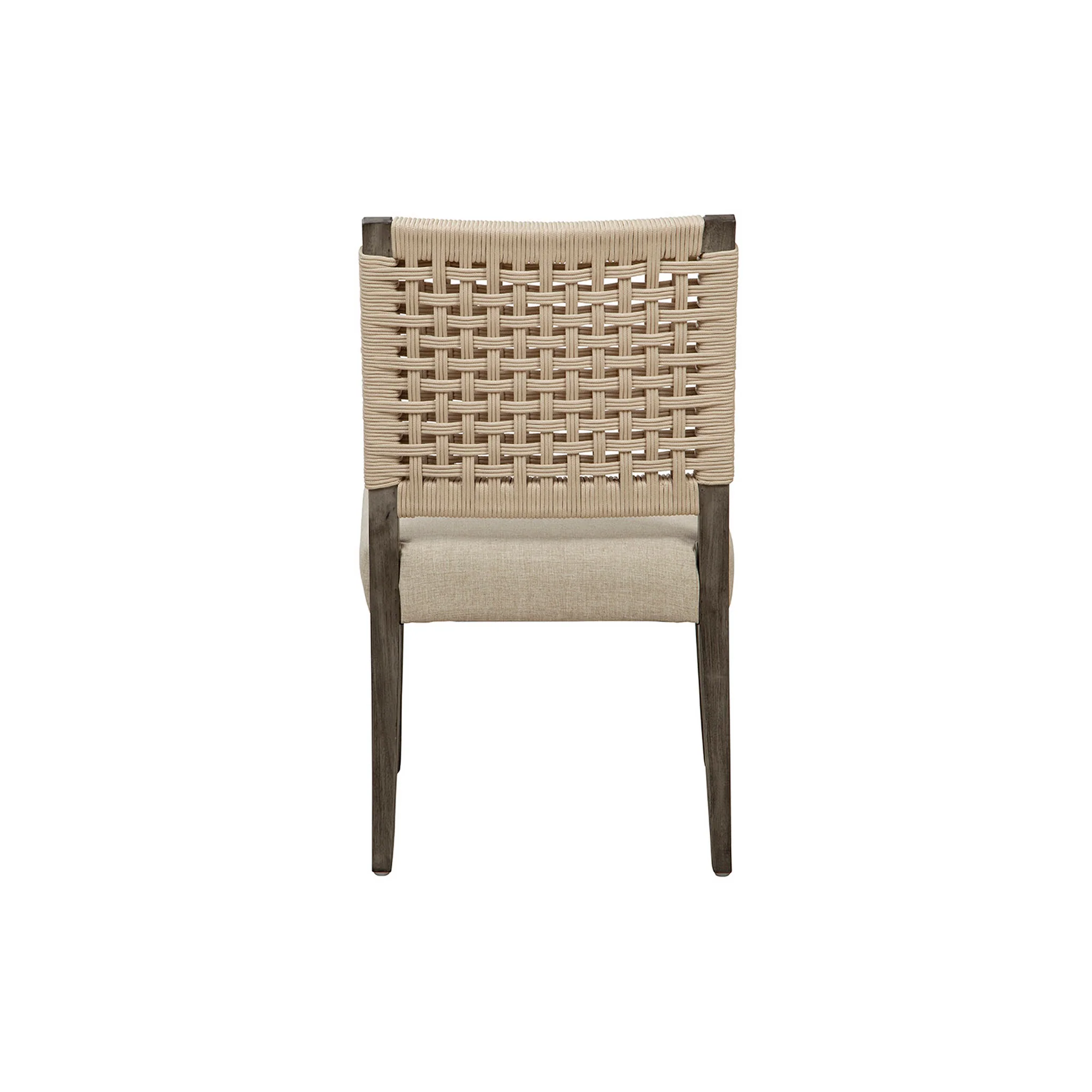 Saluzzo Woven Rope Side Chair - Image 3