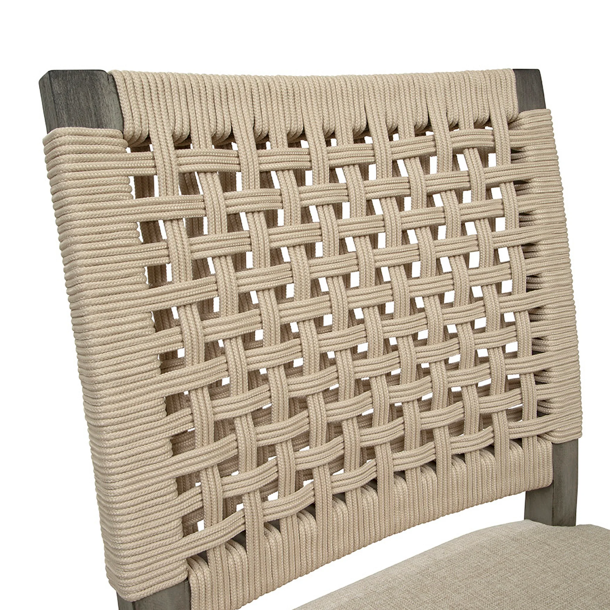 Saluzzo Woven Rope Side Chair - Image 4