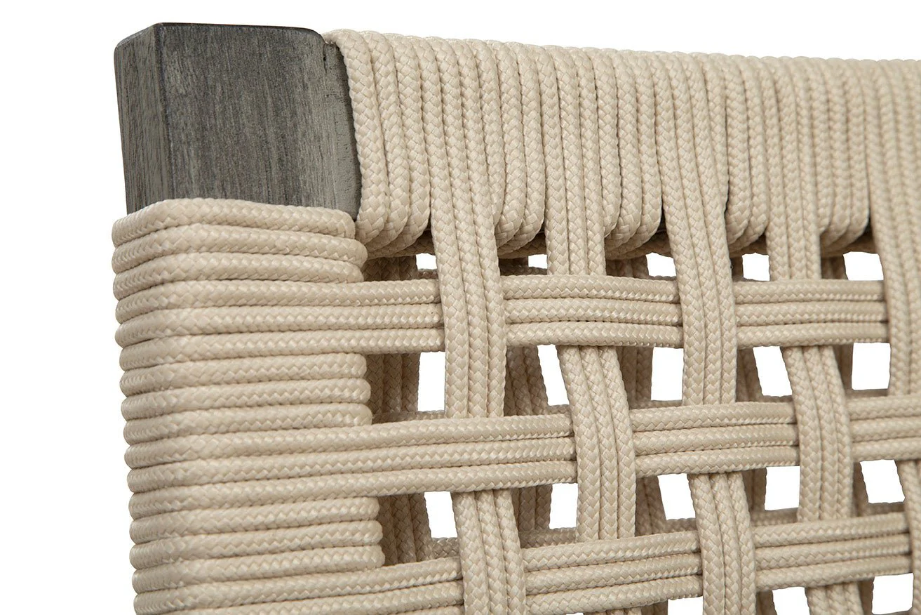 Saluzzo Woven Rope Side Chair - Image 5