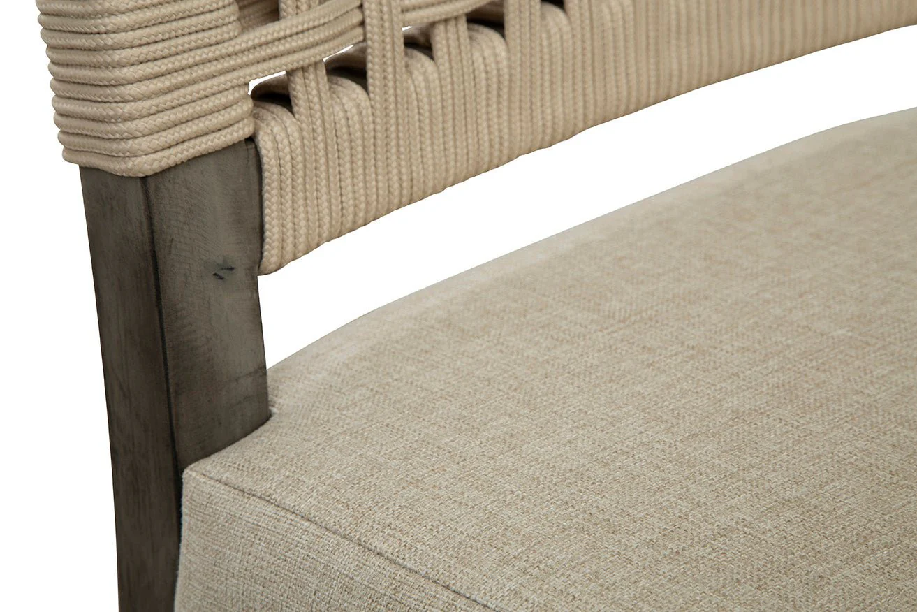 Saluzzo Woven Rope Side Chair - Image 6
