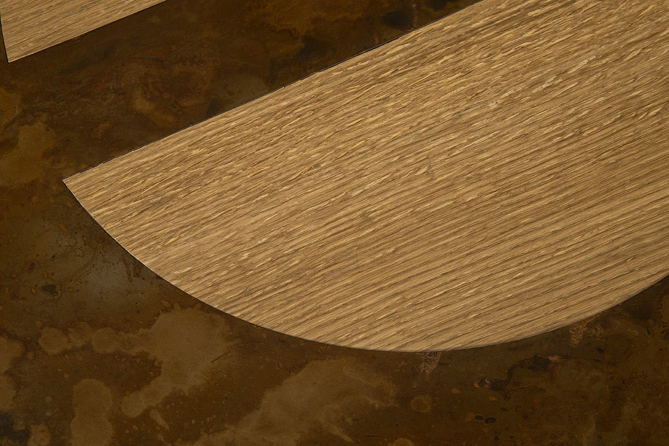 Samara Brass Inlay Coffee Table - Image 3