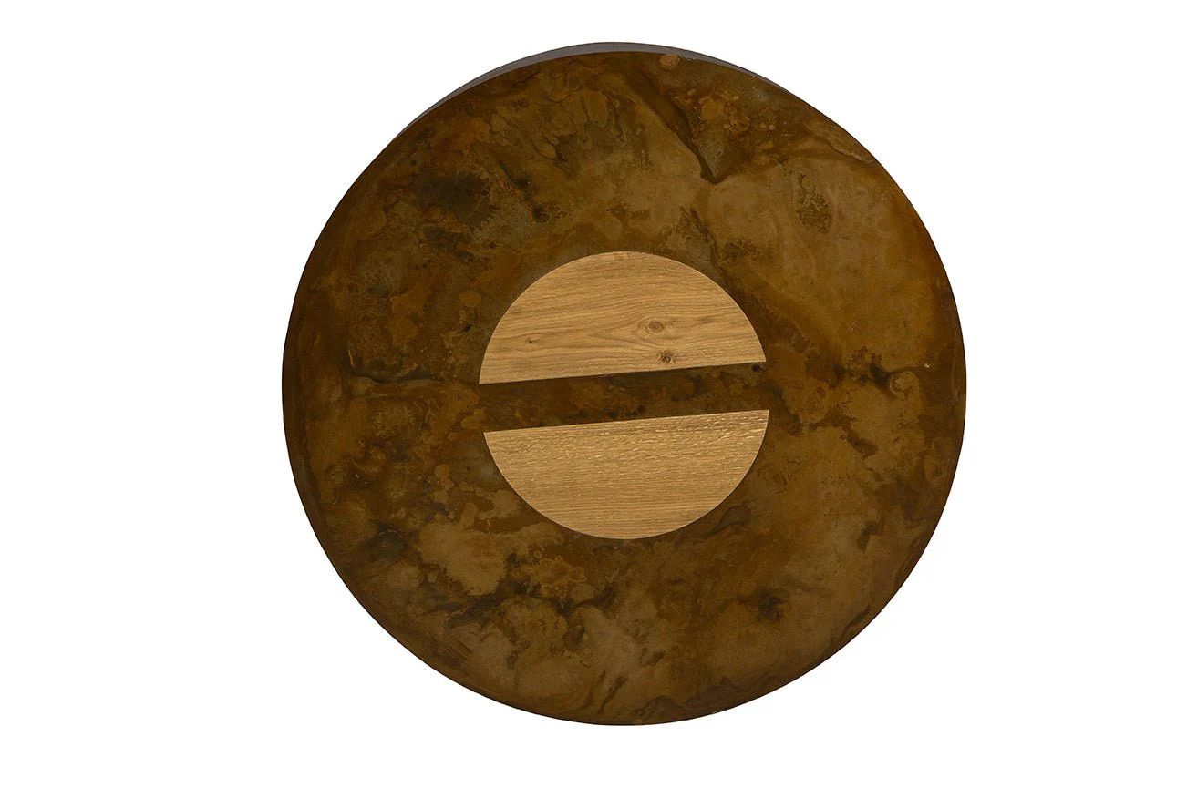 Samara Brass Inlay Coffee Table - Image 6