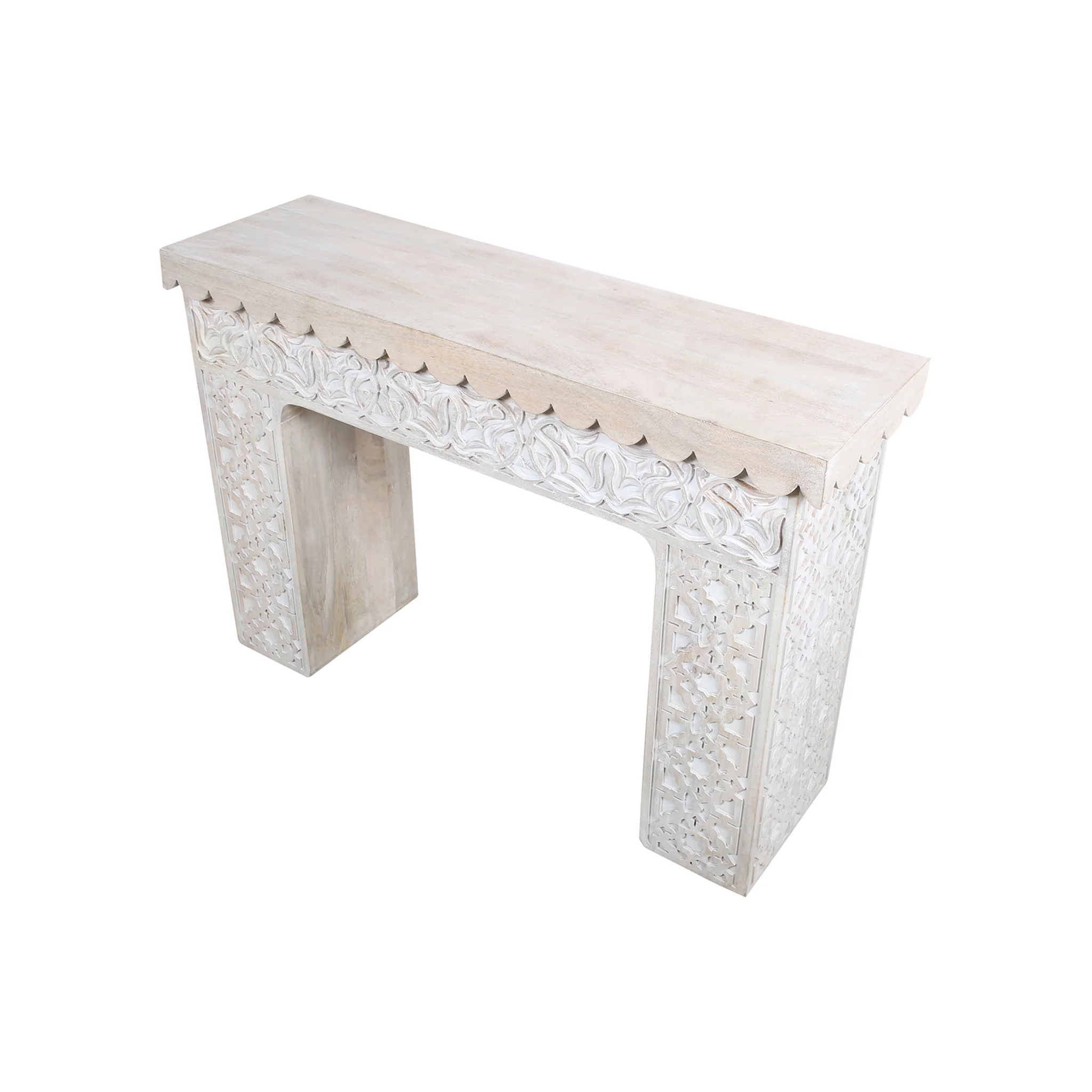 Samirah Carved Wood Console - Image 14
