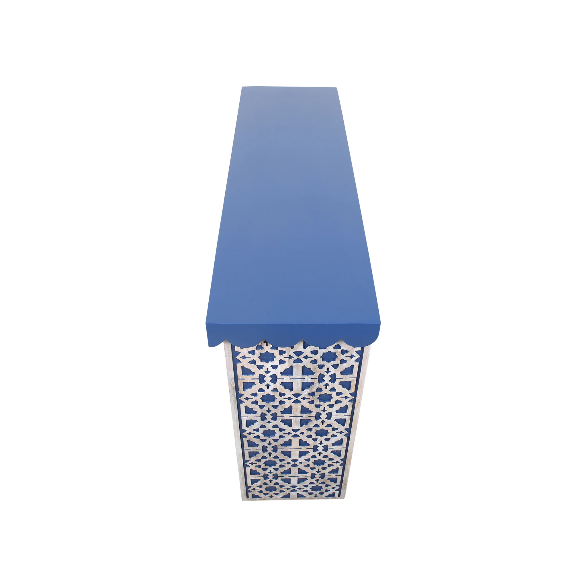 Samirah Carved Wood Console - Image 7