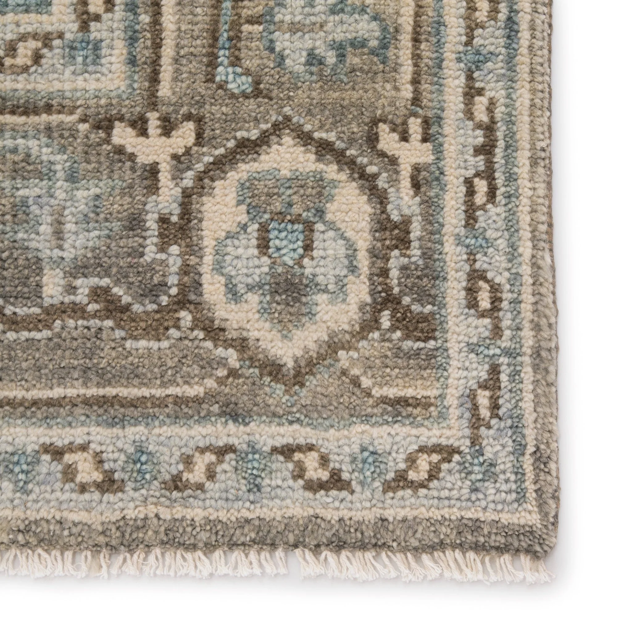 Sanaa Medallion Wool Rug - Image 10