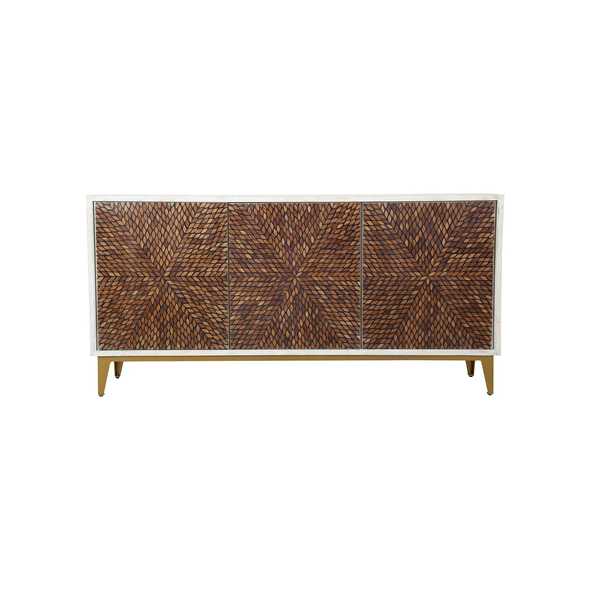 Capiz Starburst Inlay Sideboard - Image 3