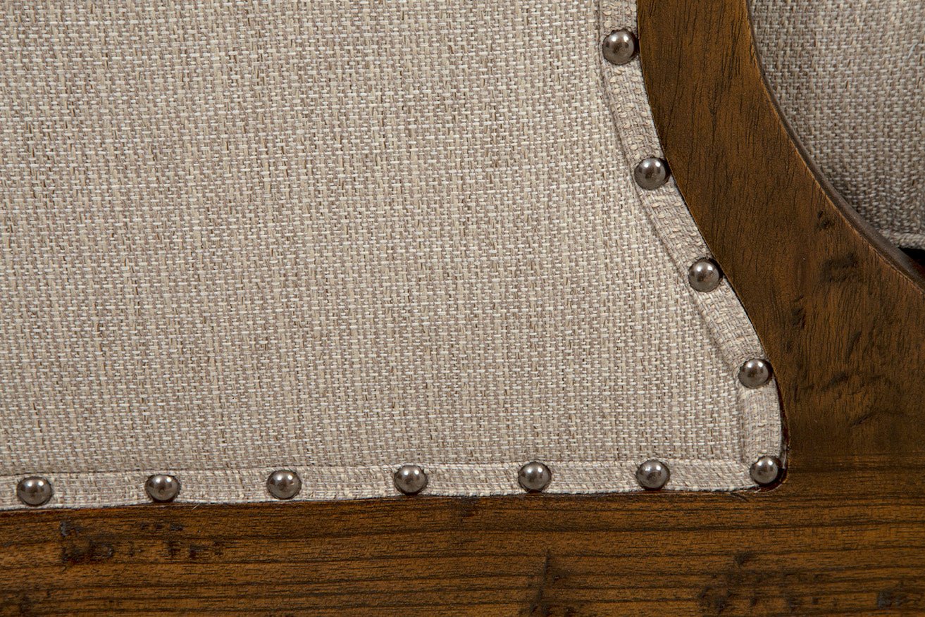 Savanna Hide Wingback Chair - Image 3