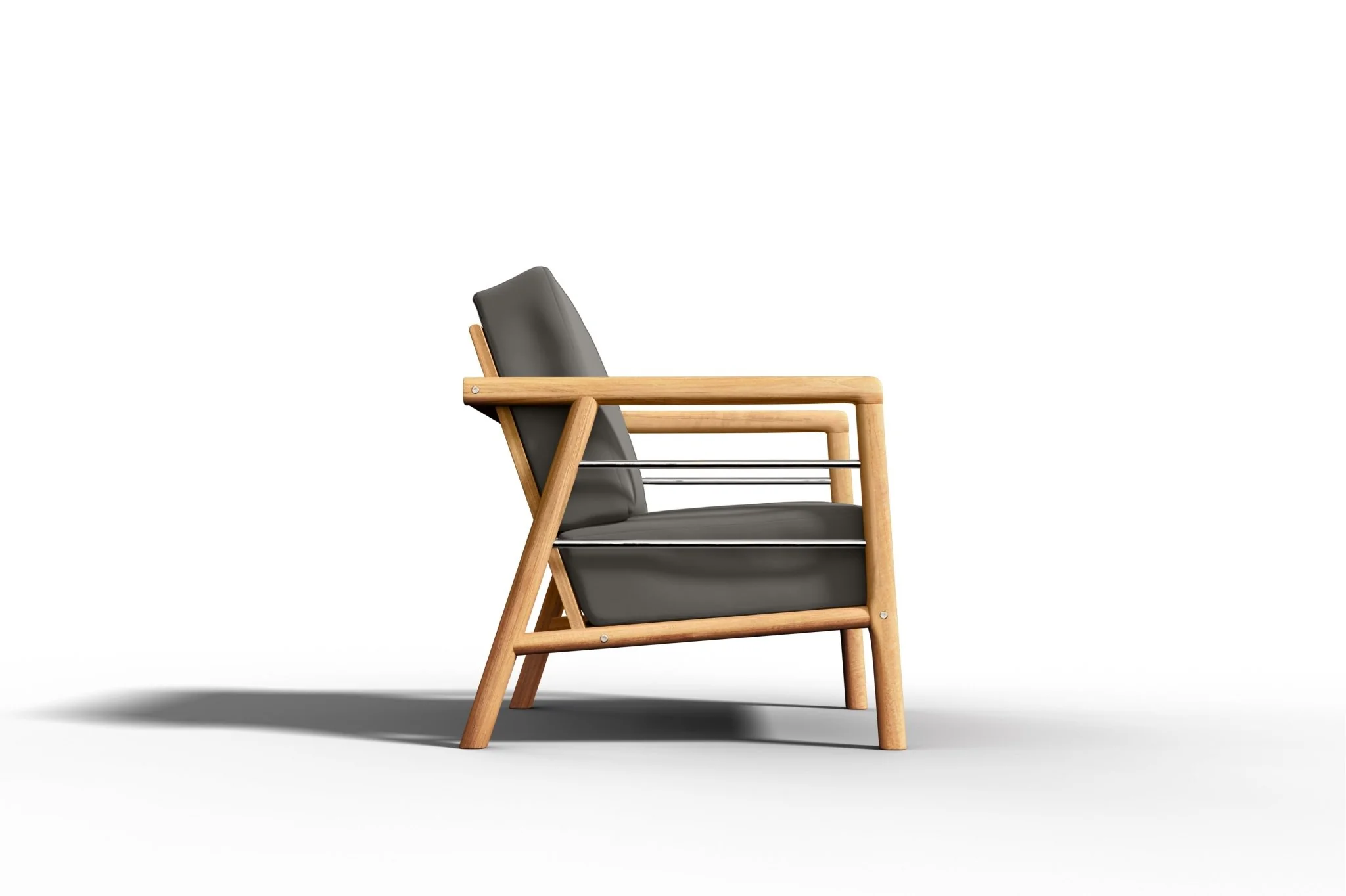 Saviero Teak Lounge Chair - Image 11
