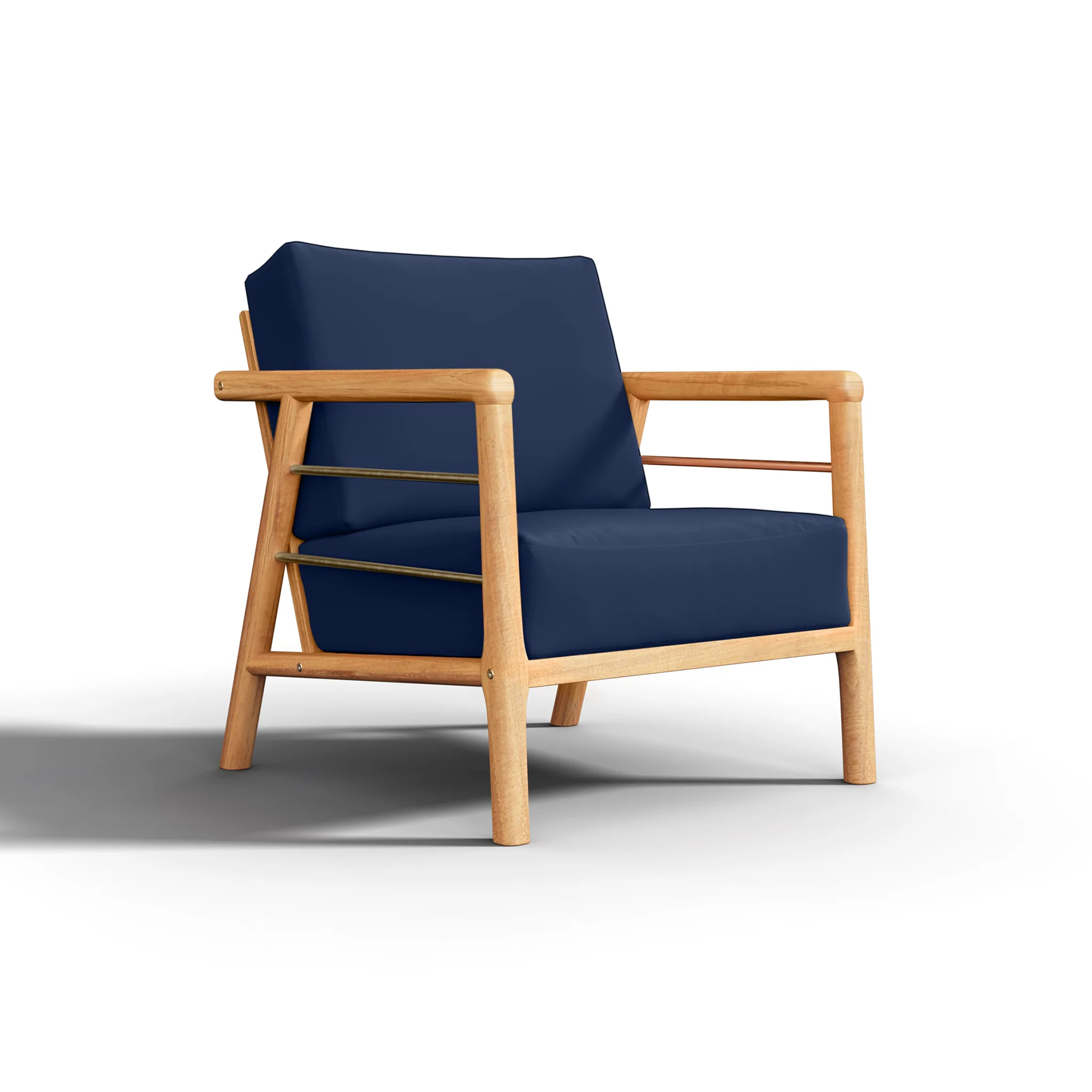 Saviero Teak Lounge Chair - Image 15