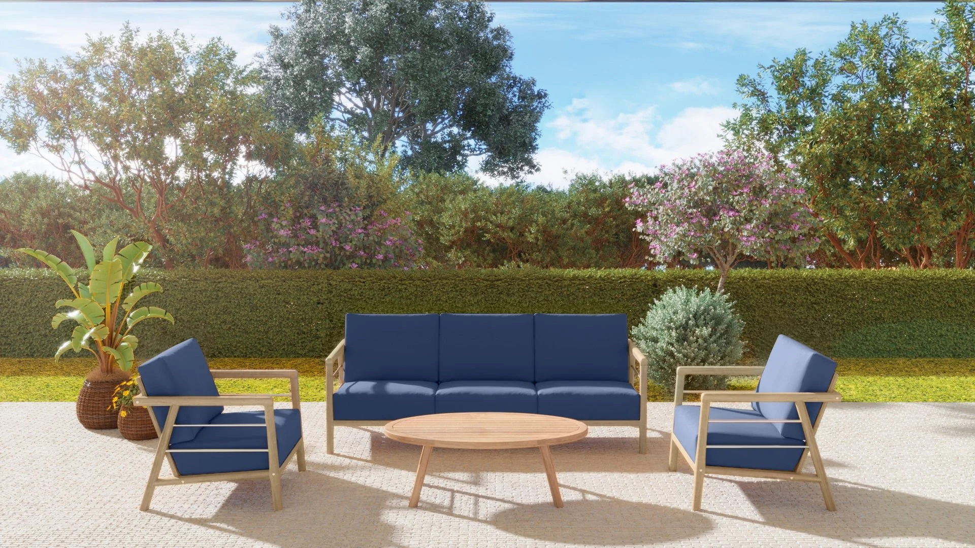 Saviero Teak Lounge Chair - Image 17