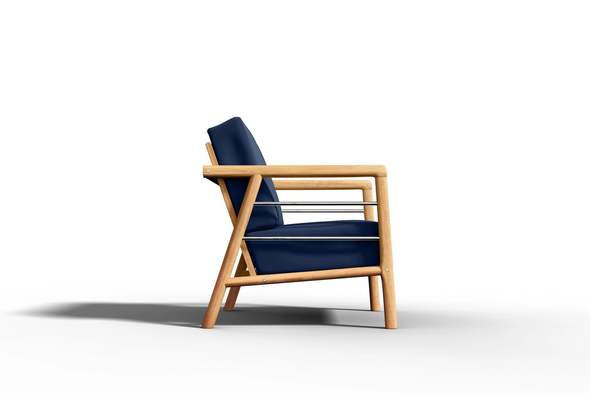 Saviero Teak Lounge Chair - Image 18