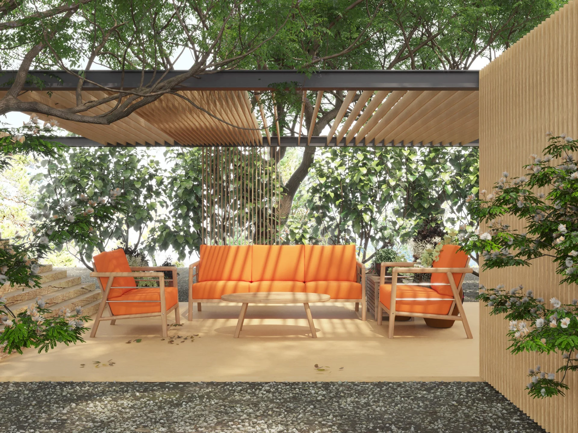 Saviero Teak Lounge Chair - Image 23