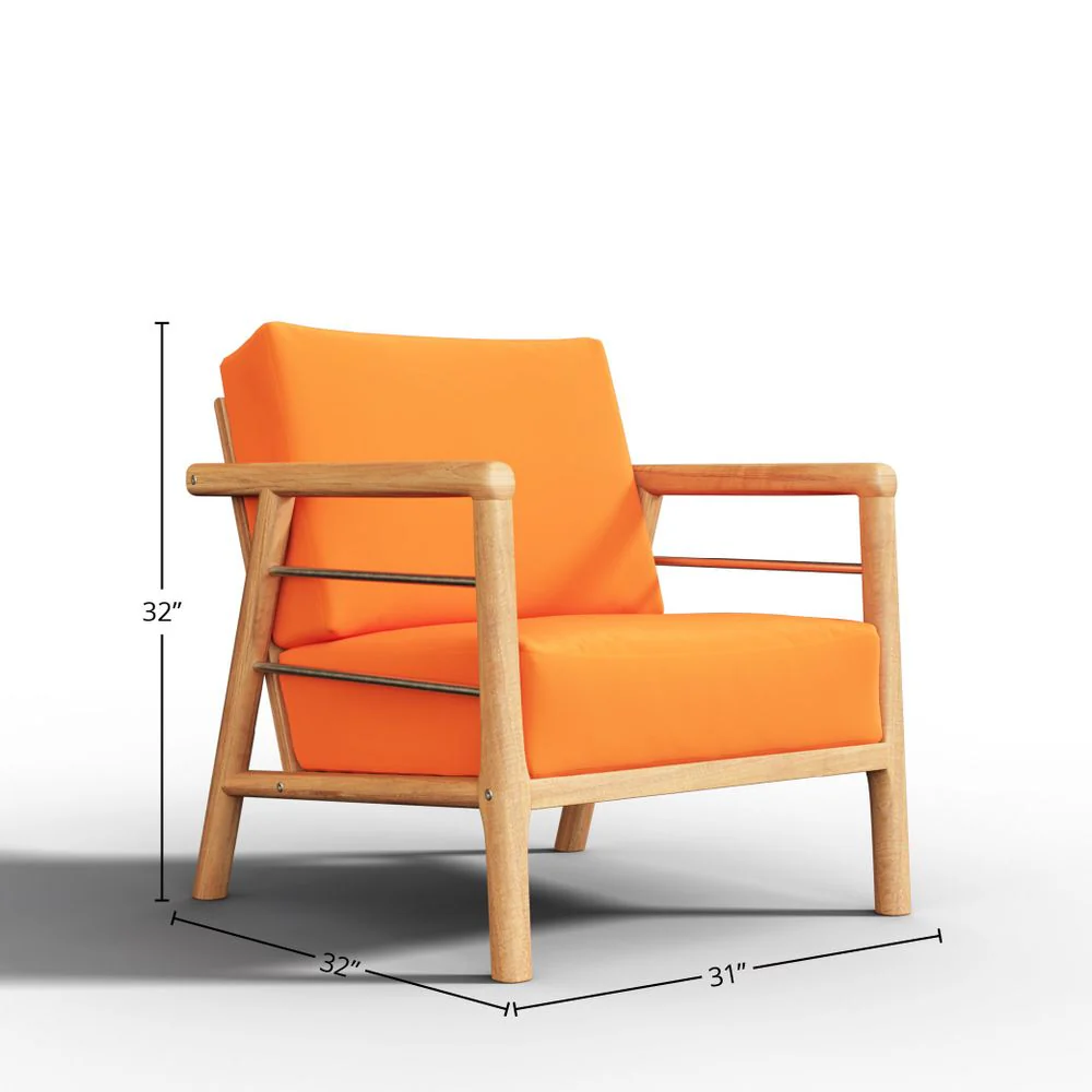 Saviero Teak Lounge Chair - Image 28
