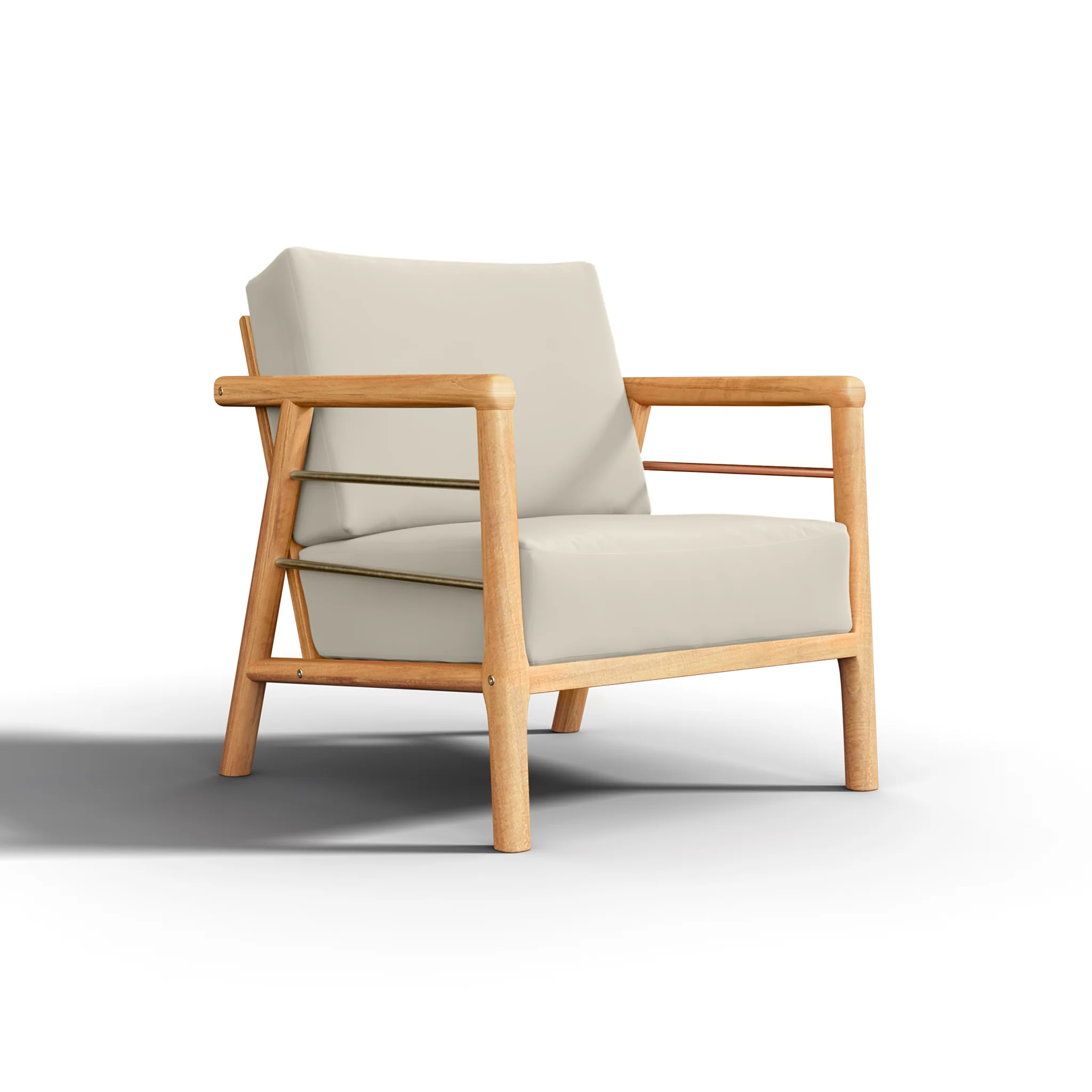 Saviero Teak Lounge Chair - Image 29