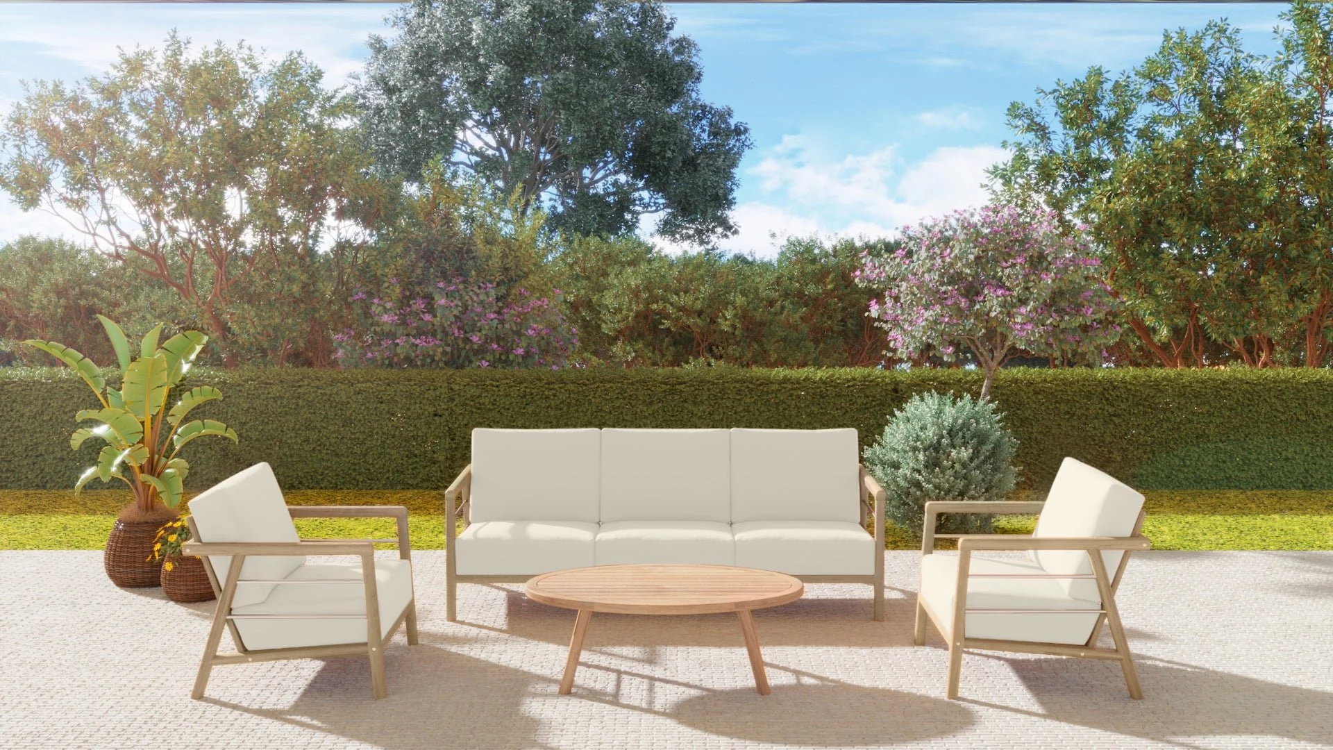 Saviero Teak Lounge Chair - Image 31
