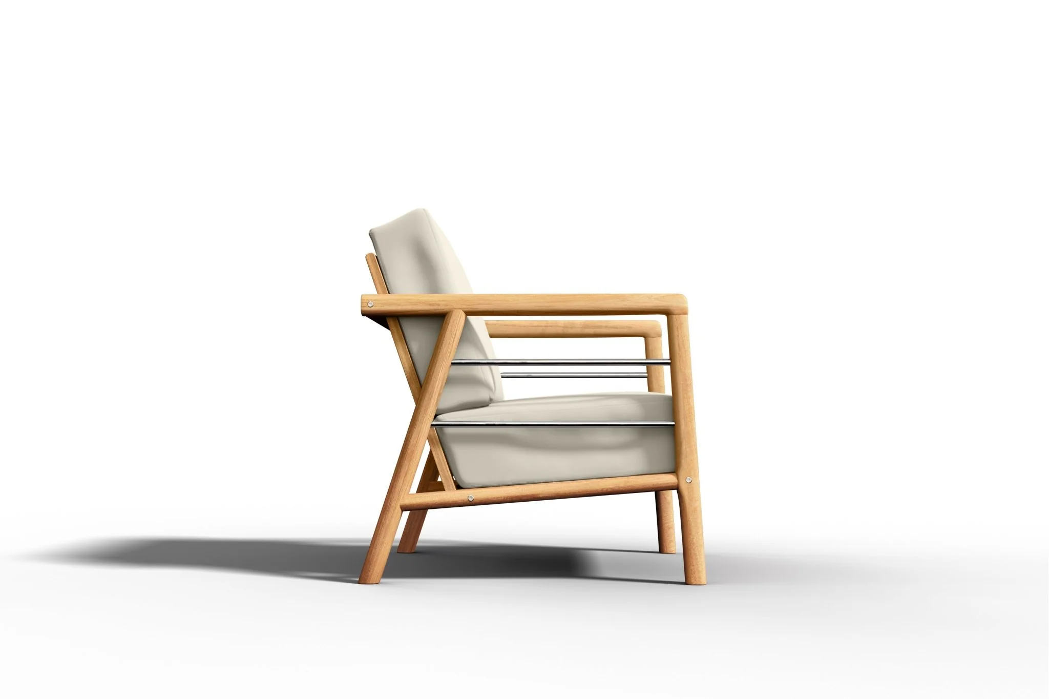 Saviero Teak Lounge Chair - Image 32