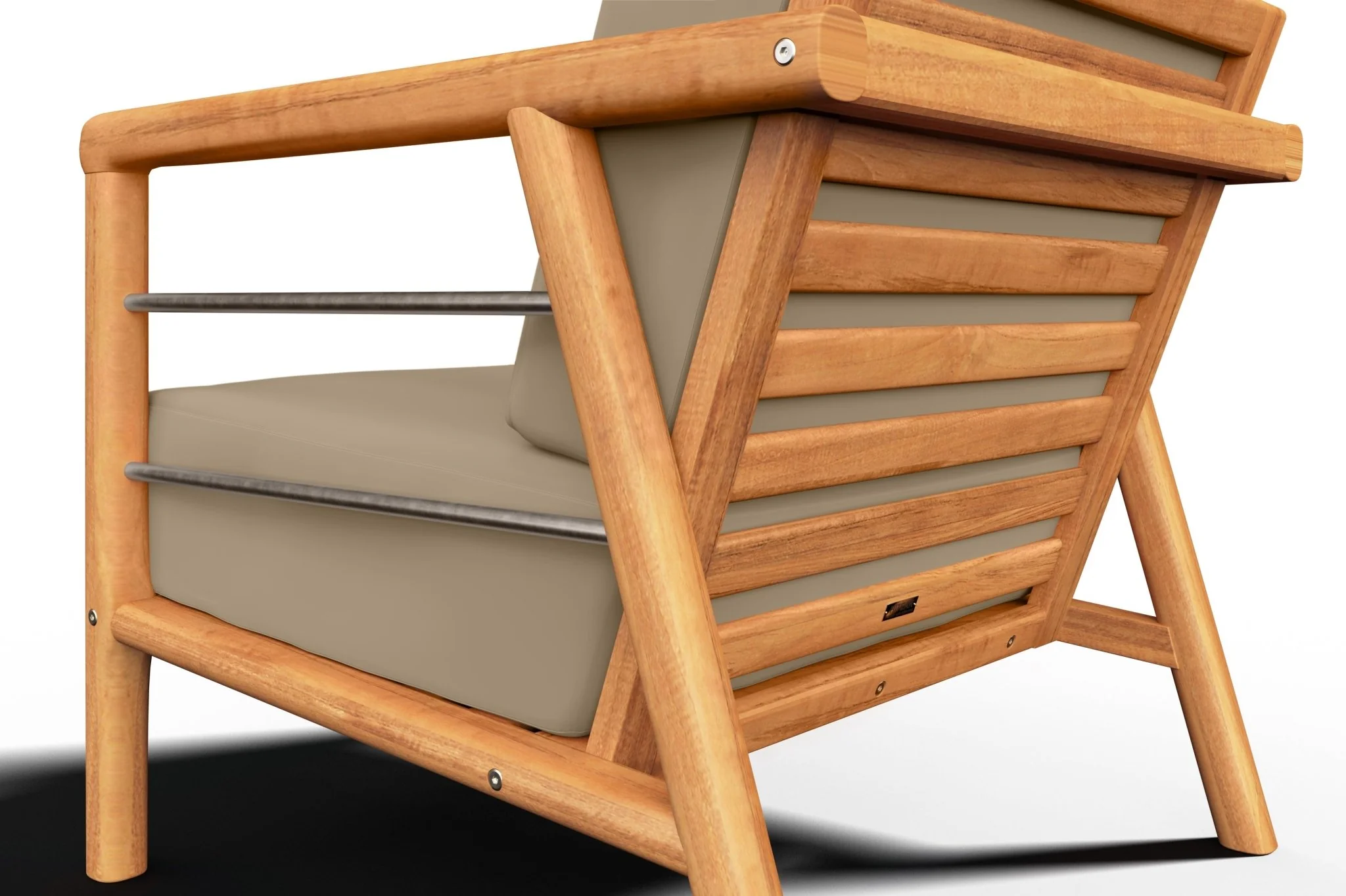 Saviero Teak Lounge Chair - Image 5