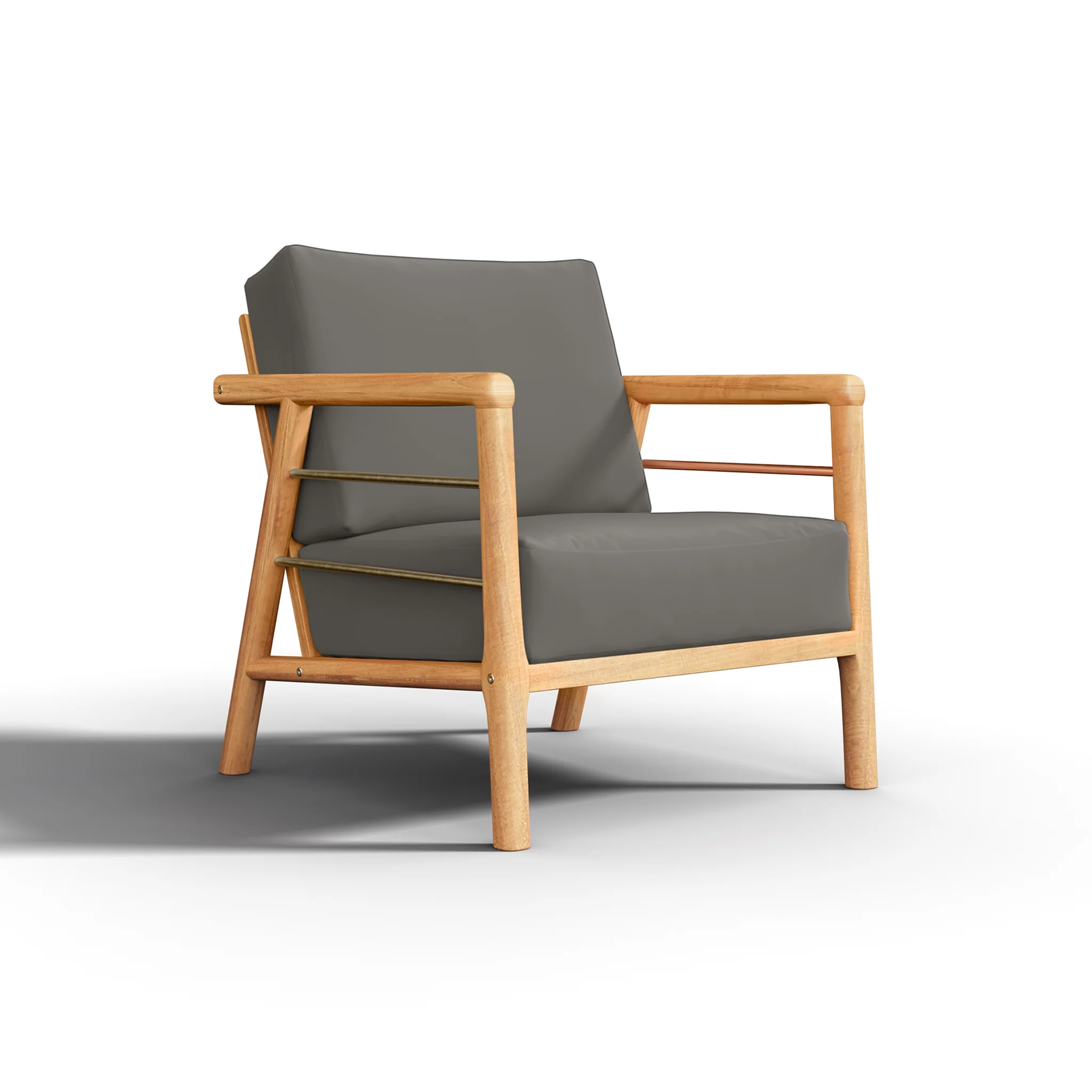 Saviero Teak Lounge Chair - Image 8