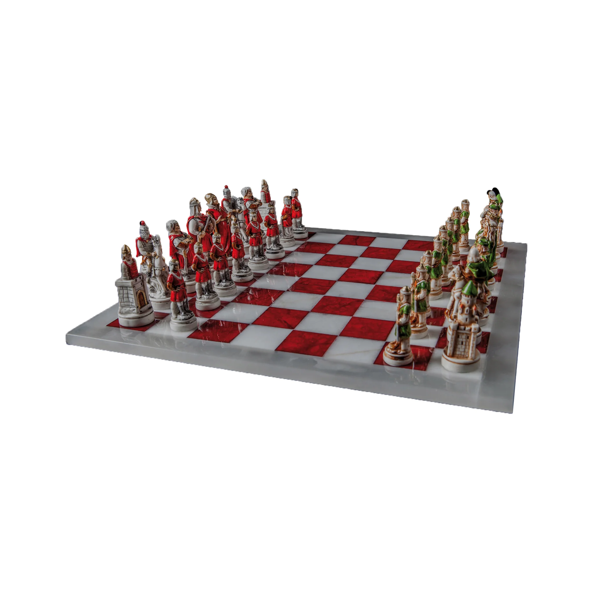 The Camelot Realm Chess Set