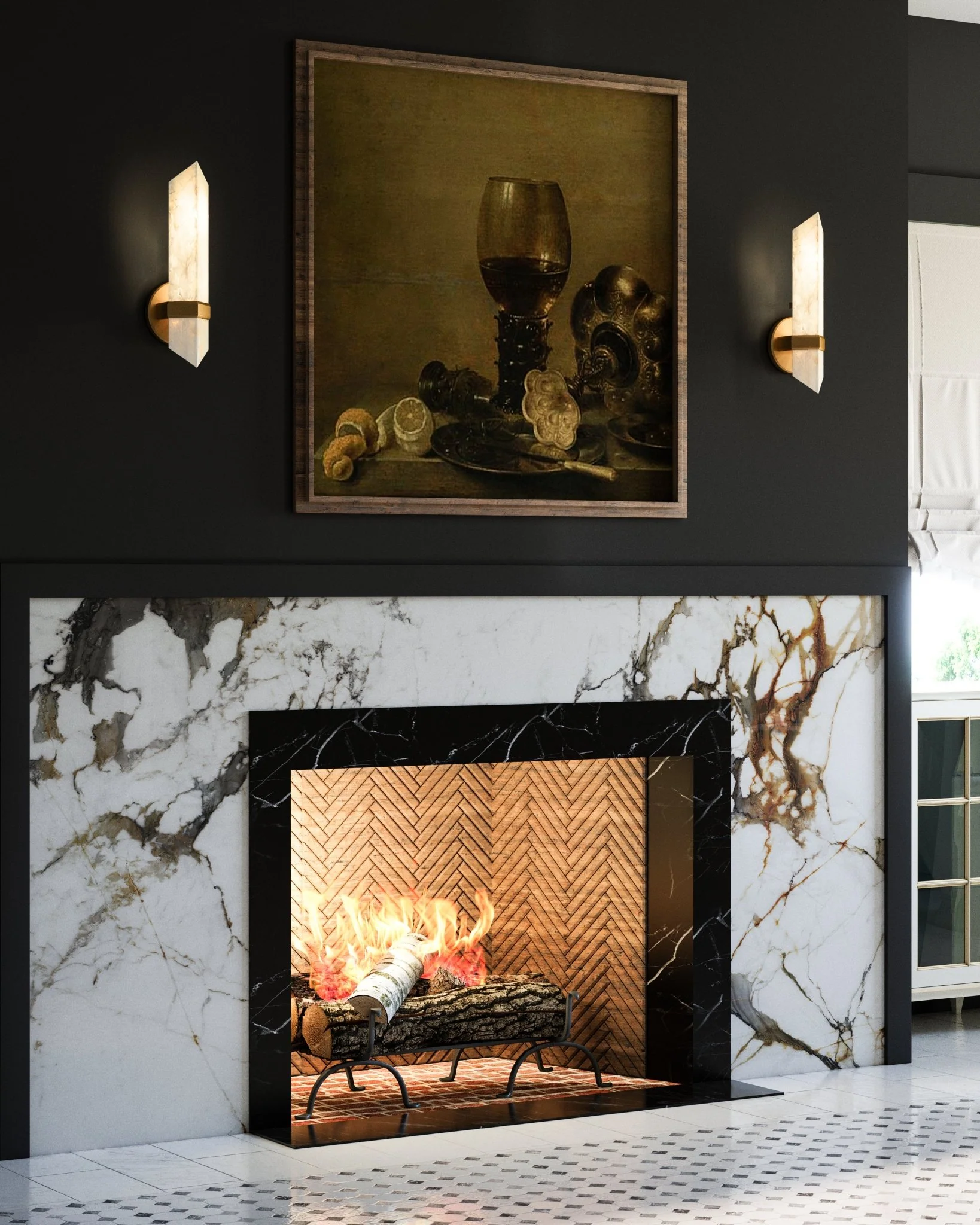 Selvara Alabaster Sconce - Image 2