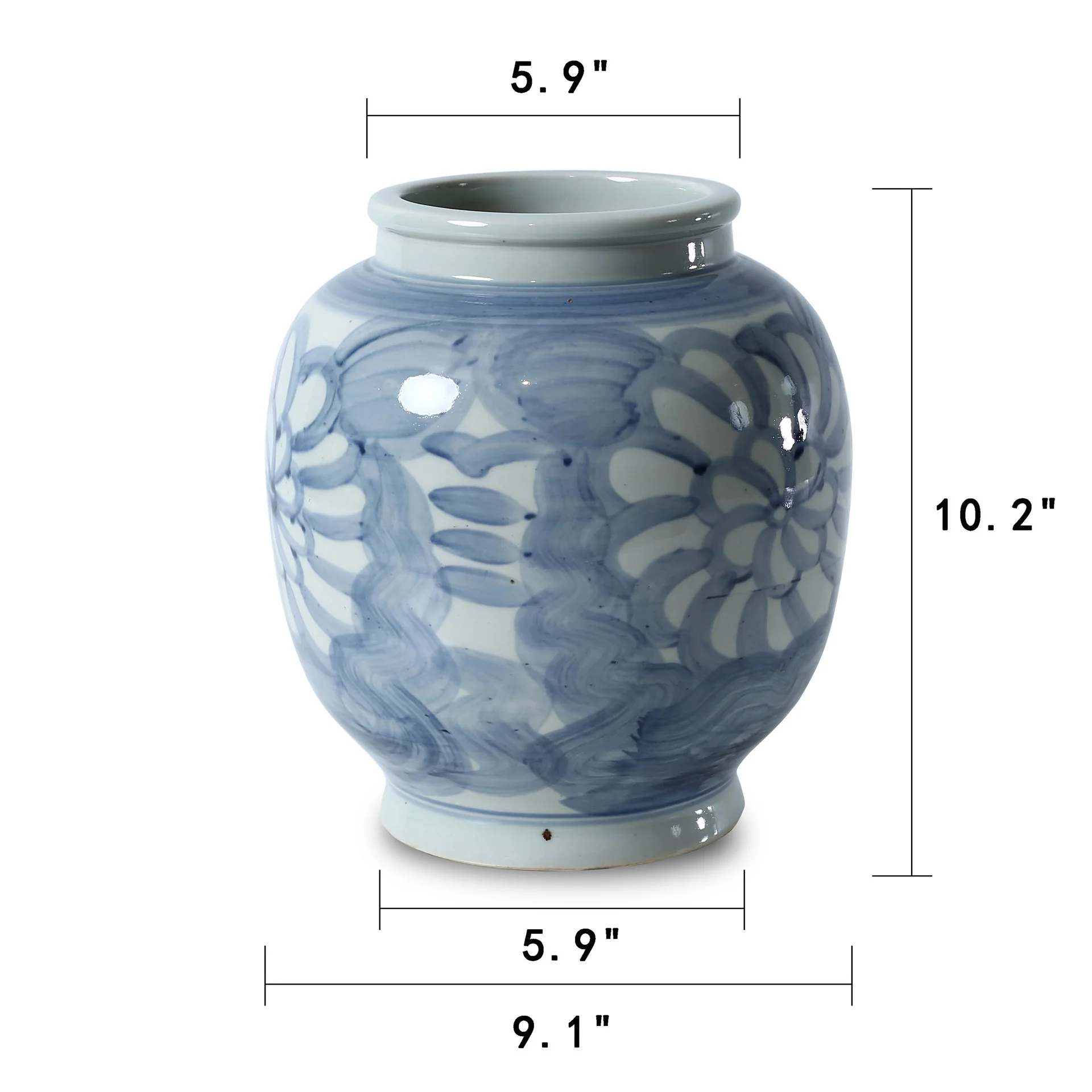 Selwyn Hand Painted Vase - Image 3