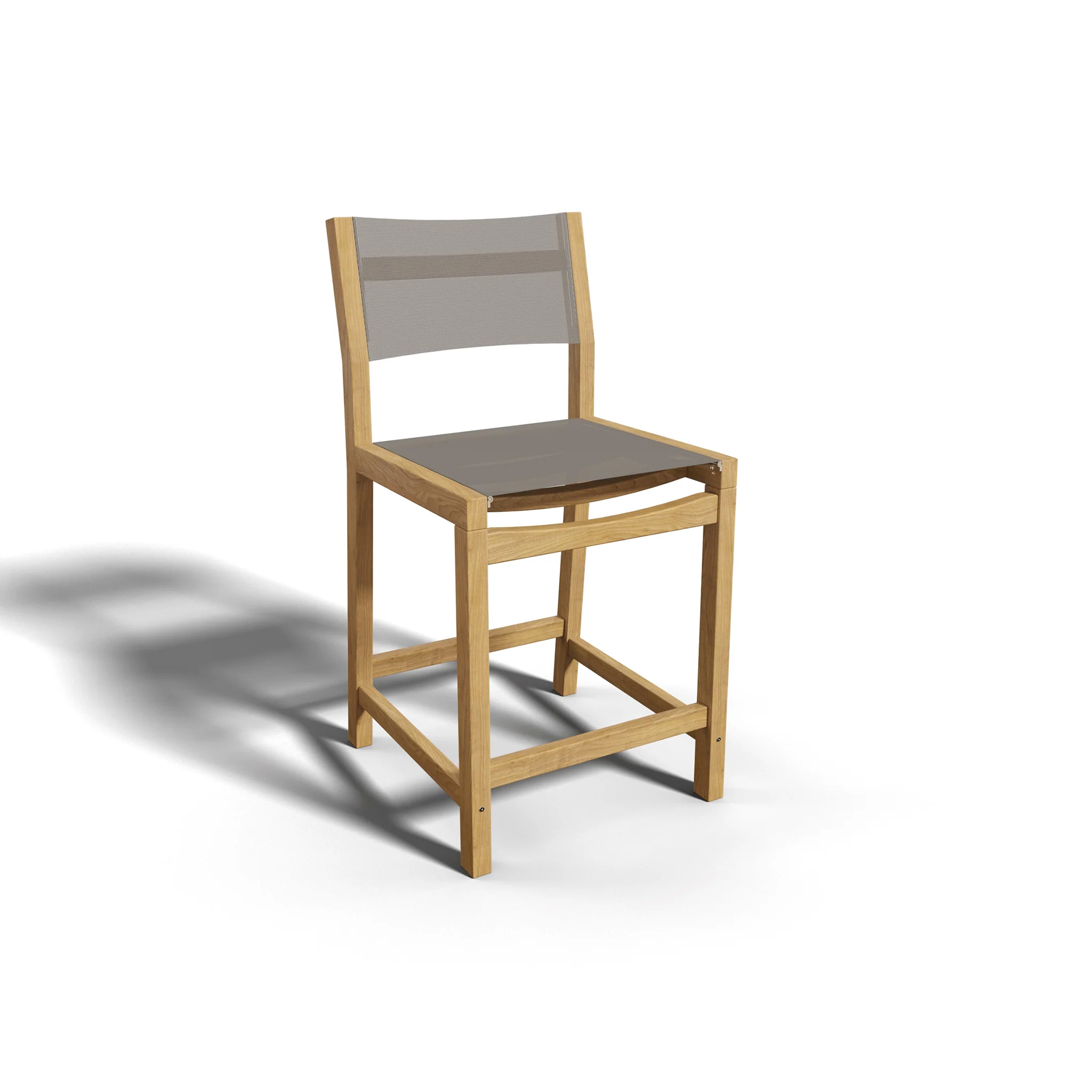 Seravon Teak Counter Stool - Image 13