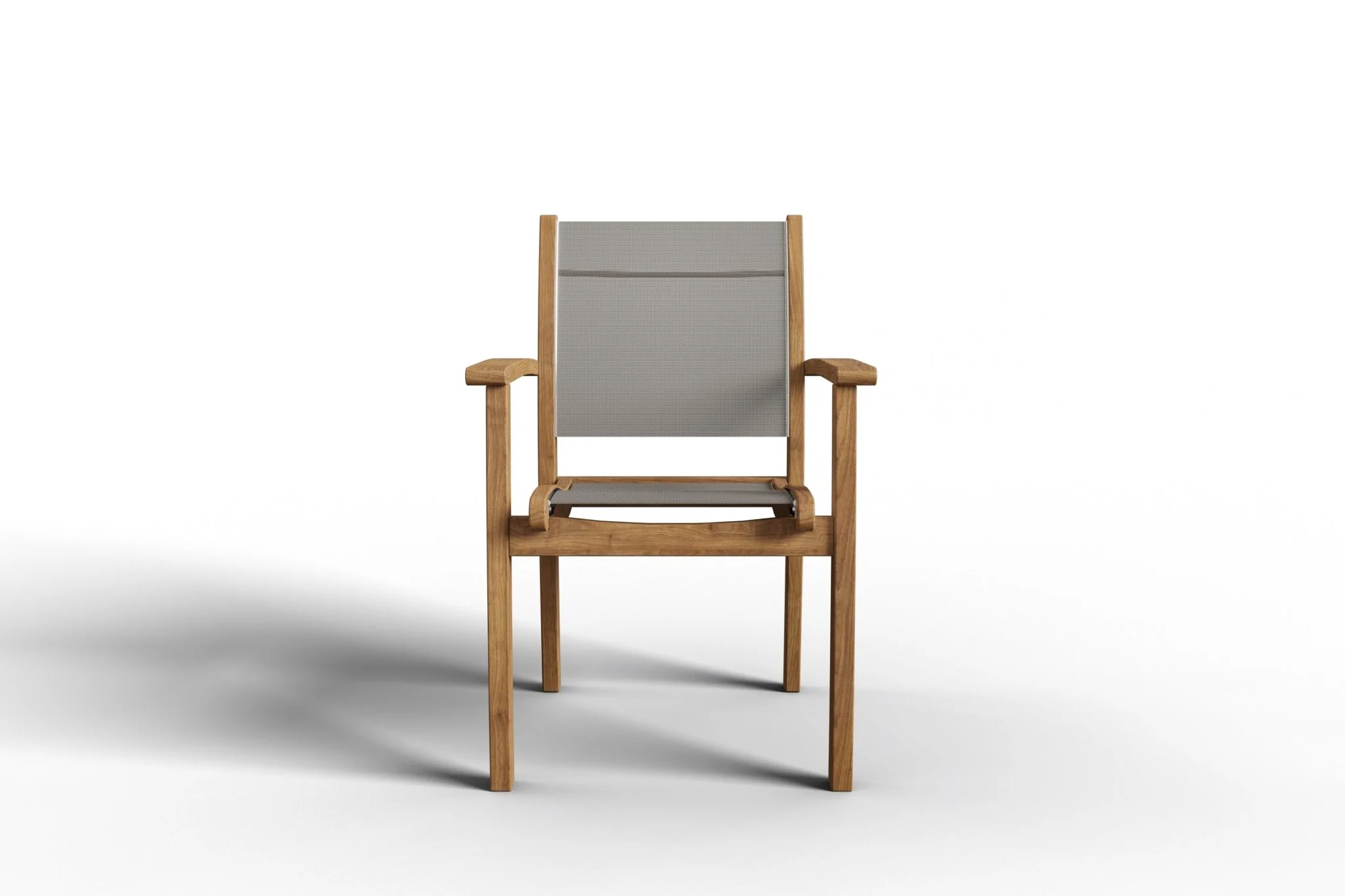 Seridano Teak Stacking Chair - Set of 4 - Image 15