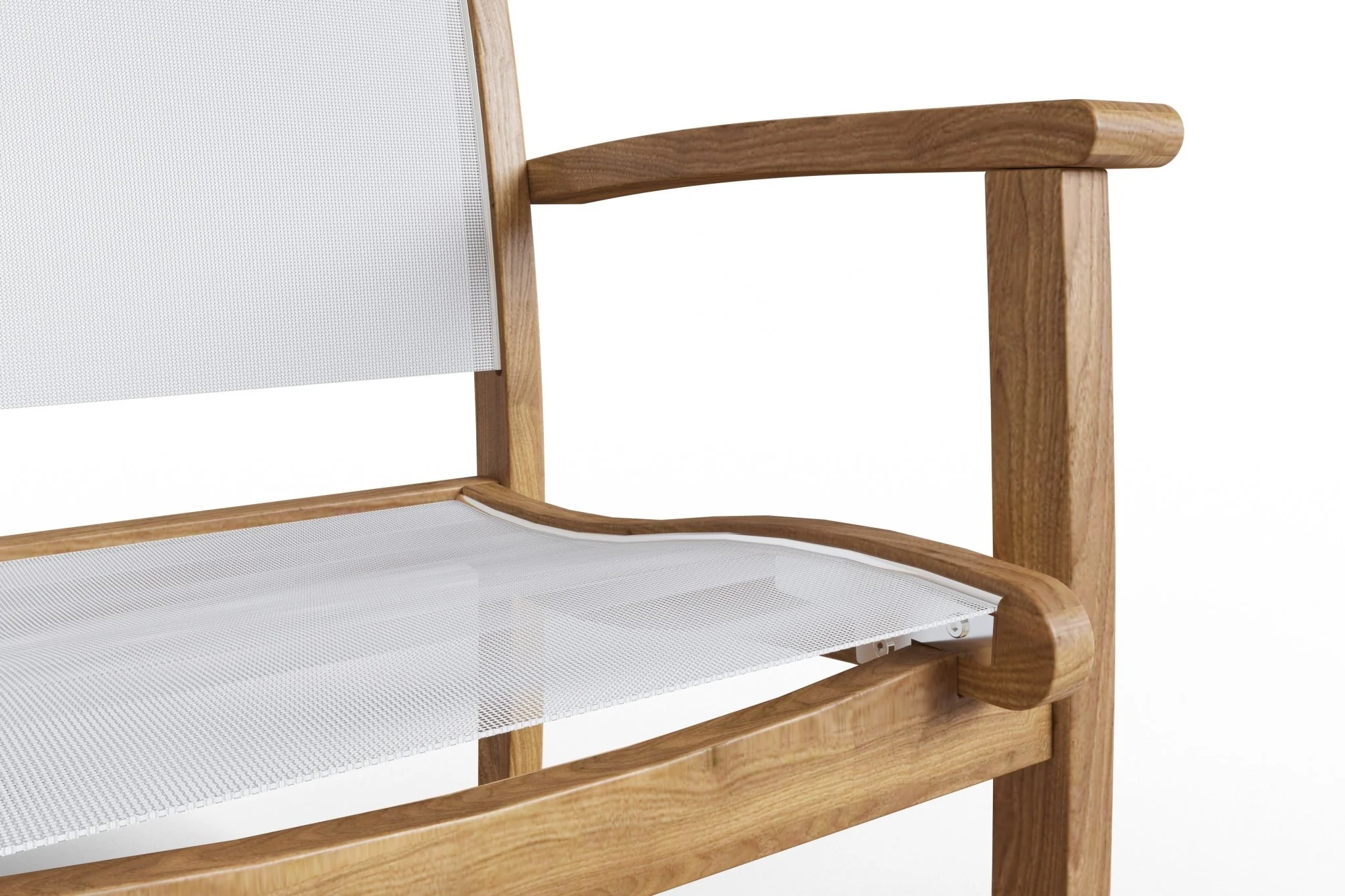 Seridano Teak Stacking Chair - Set of 4 - Image 21