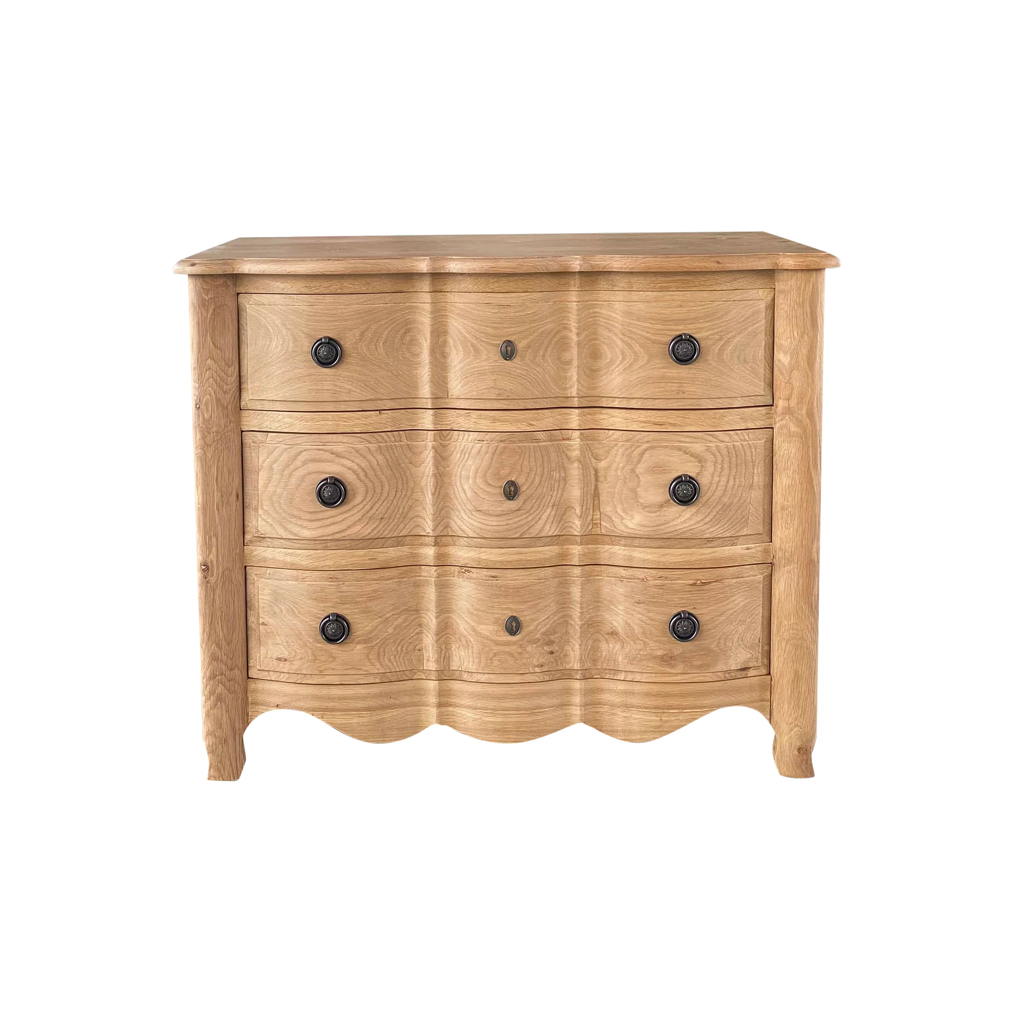 Serpentine French Baroque Chest - Image 3