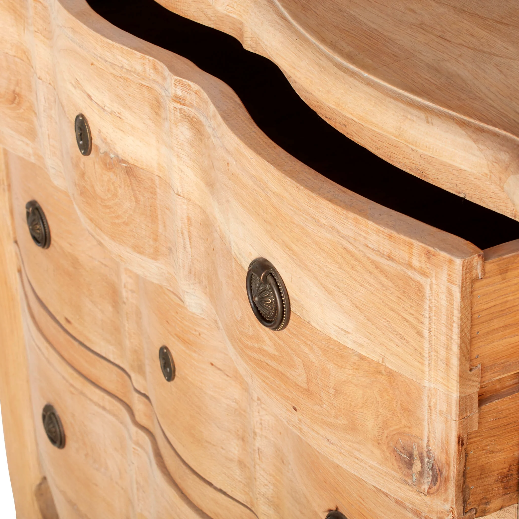 Serpentine French Baroque Chest - Image 5