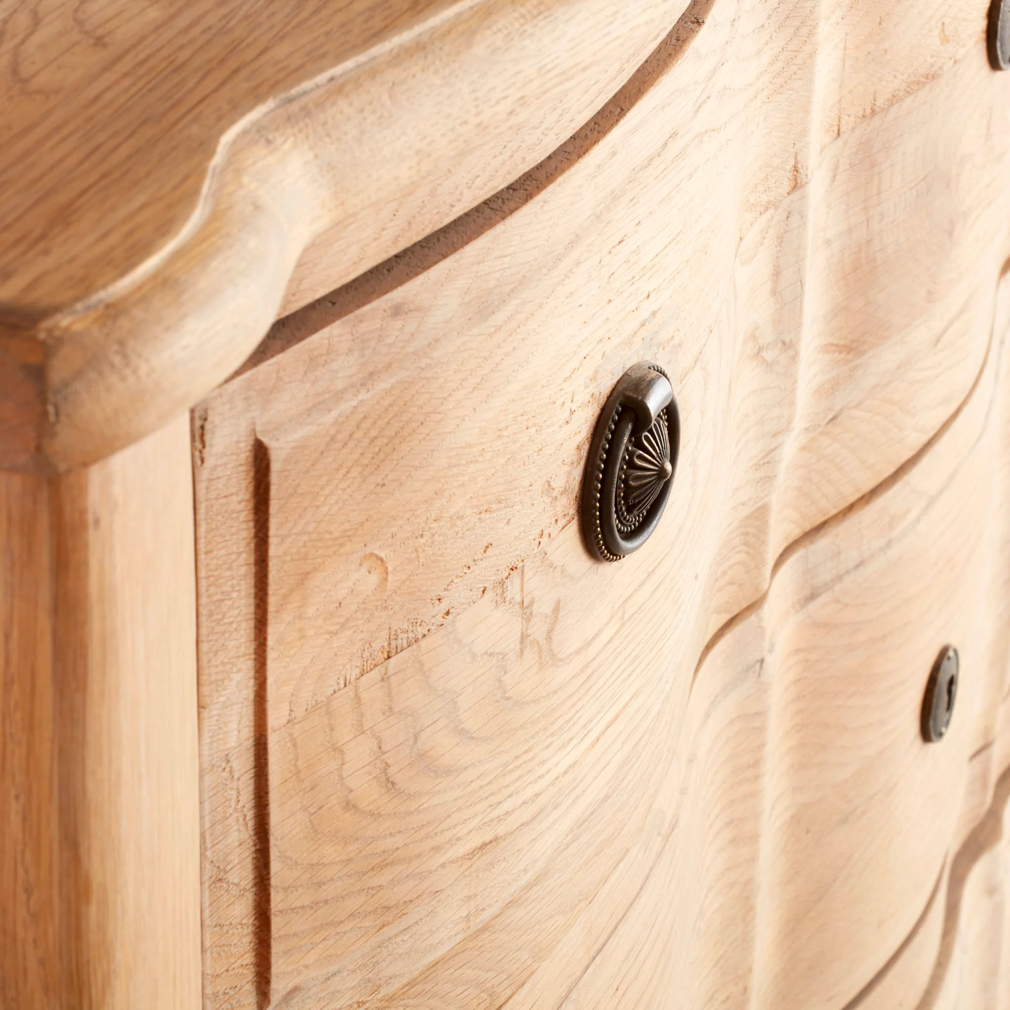 Serpentine French Baroque Chest - Image 6