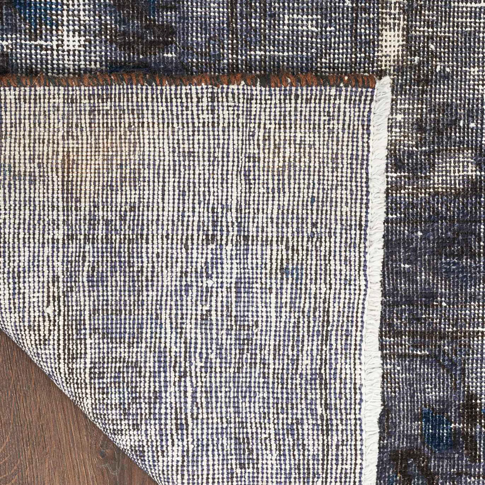 Shahpuri Distressed Floral Rug - Image 5