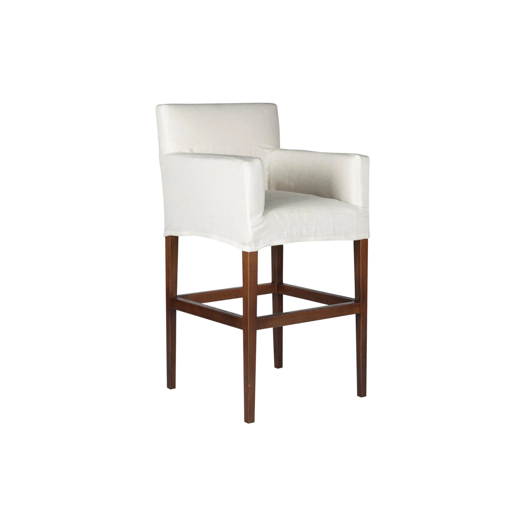 Slipcovered Stool - Image 5