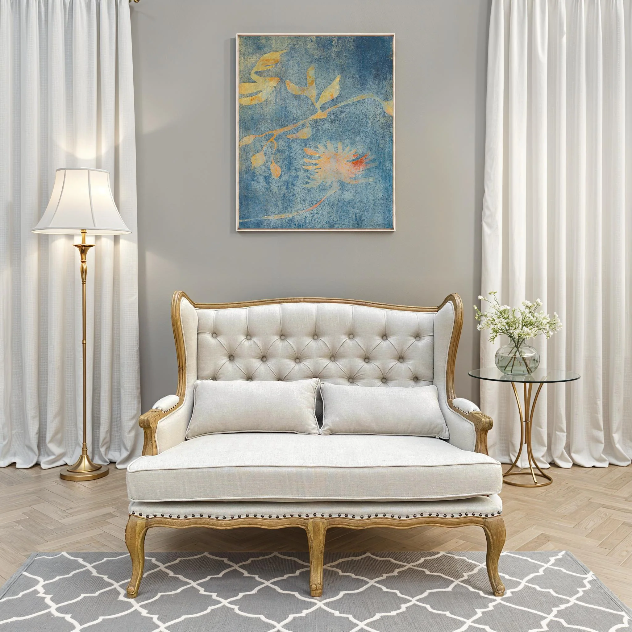 Solenne Botanical Canvas - Image 2
