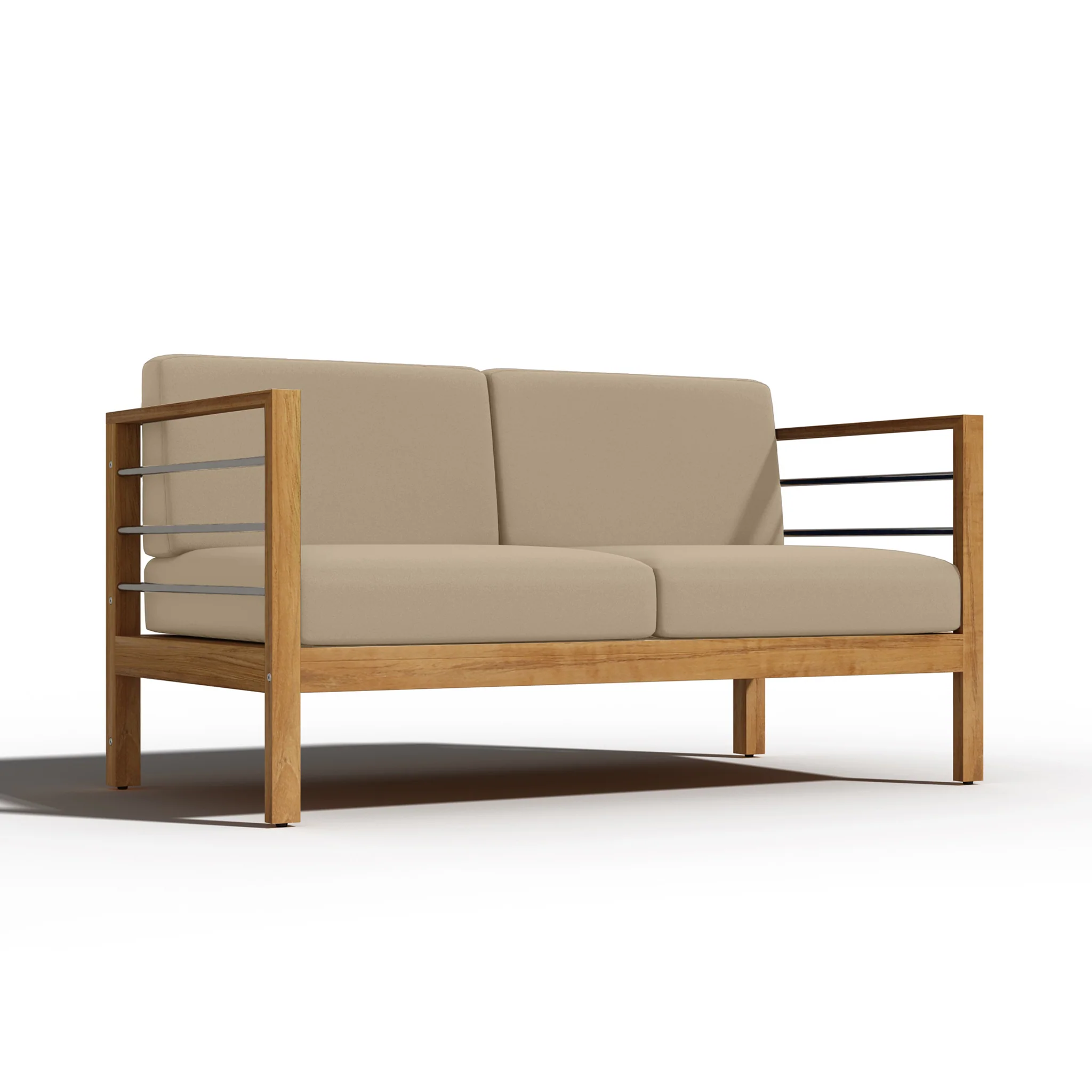 Solmara Teak Loveseat