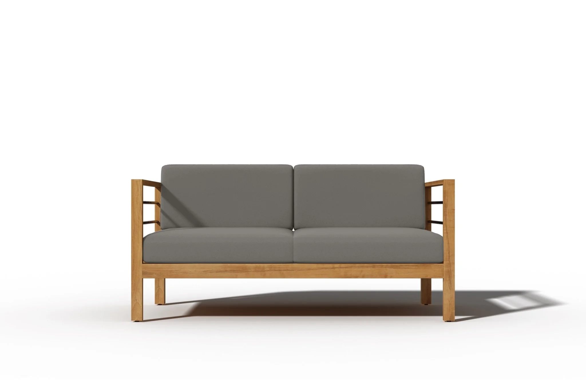Solmara Teak Loveseat - Image 12