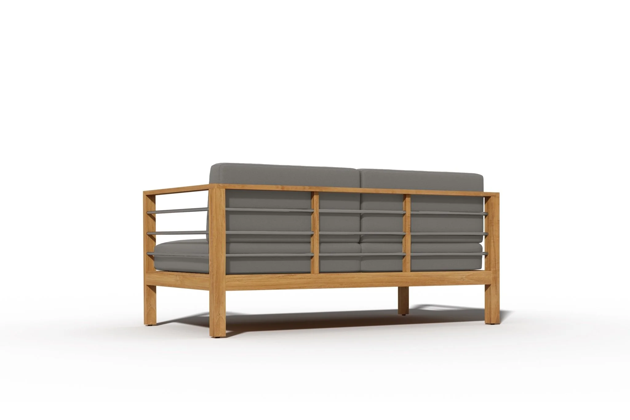 Solmara Teak Loveseat - Image 13