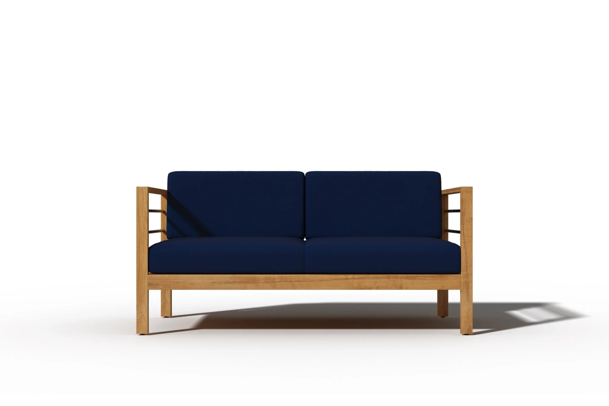 Solmara Teak Loveseat - Image 21