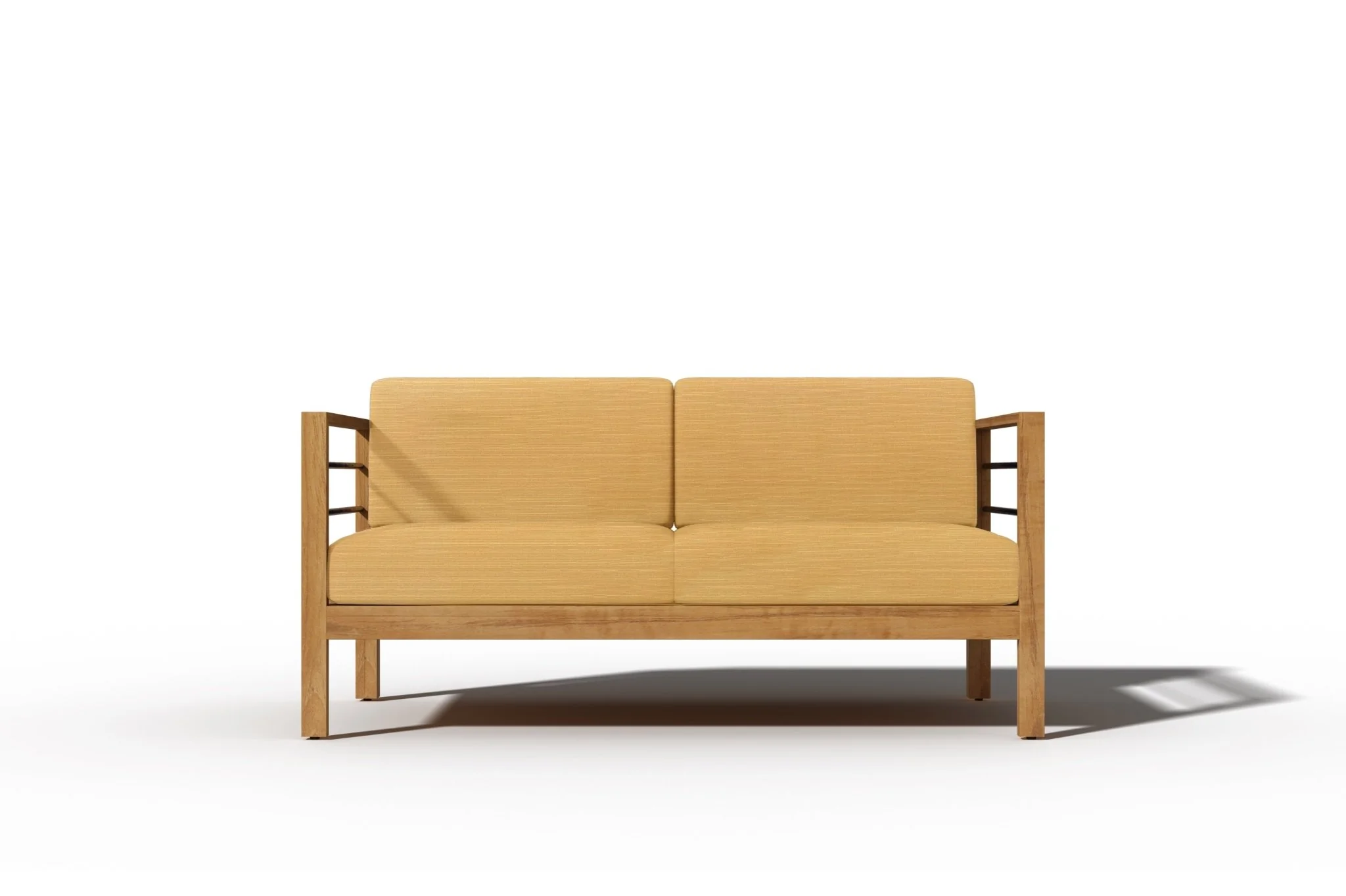 Solmara Teak Loveseat - Image 28