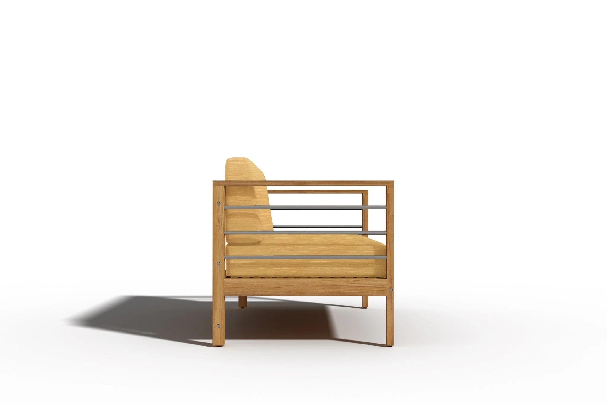 Solmara Teak Loveseat - Image 31