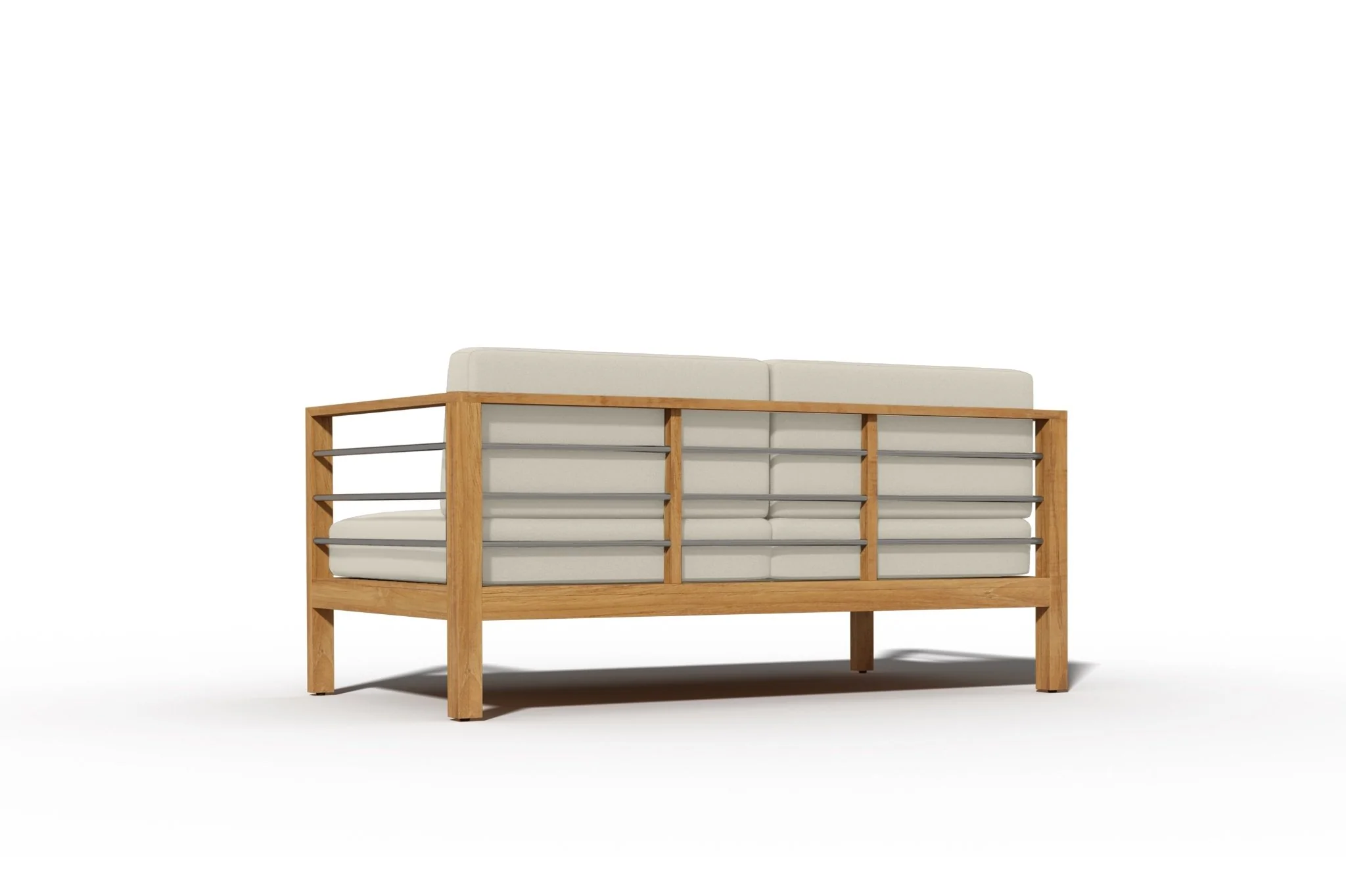 Solmara Teak Loveseat - Image 38