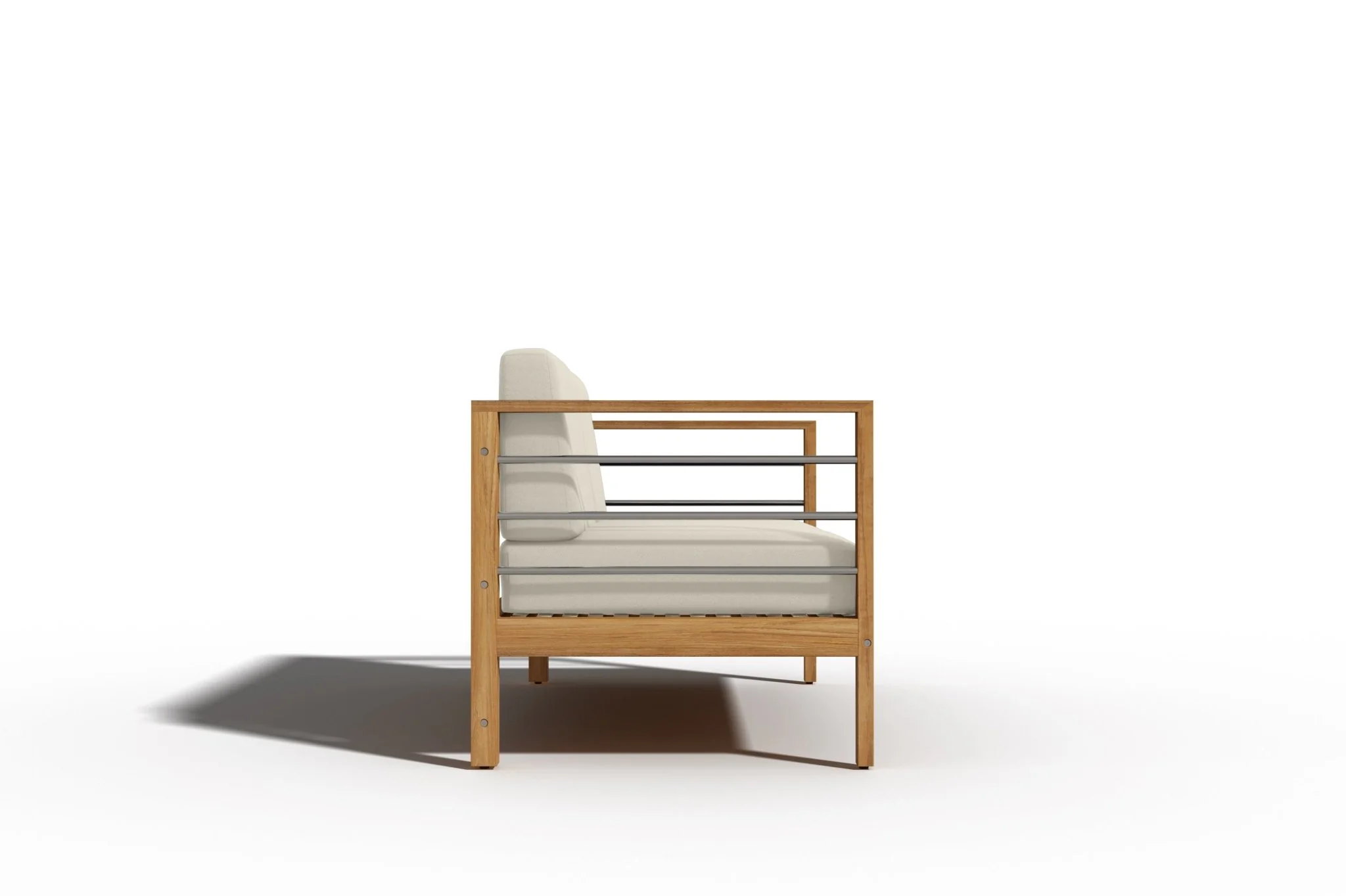 Solmara Teak Loveseat - Image 39