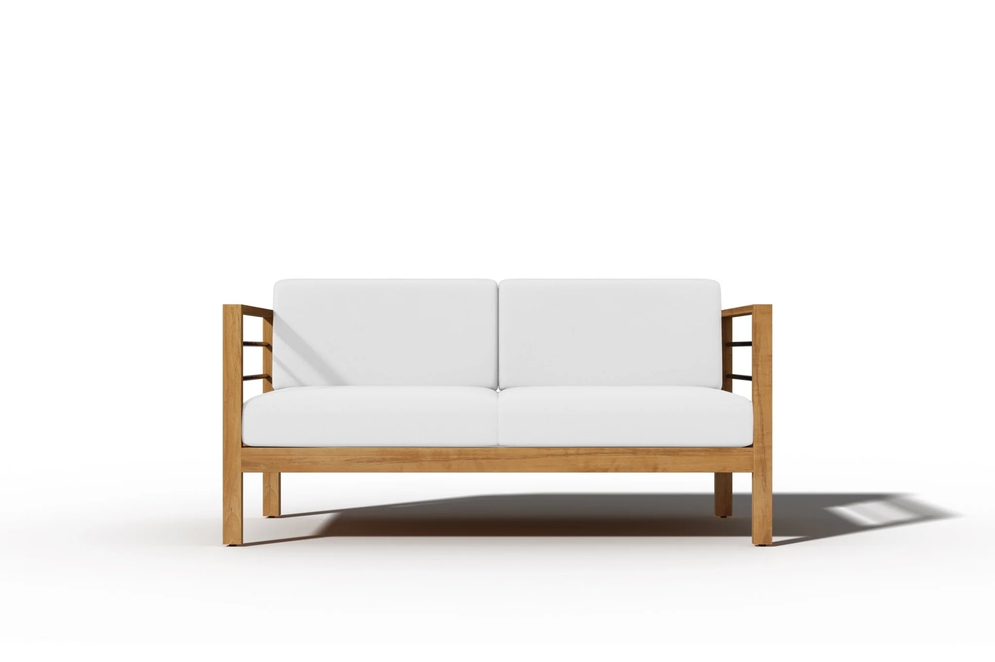 Solmara Teak Loveseat - Image 43